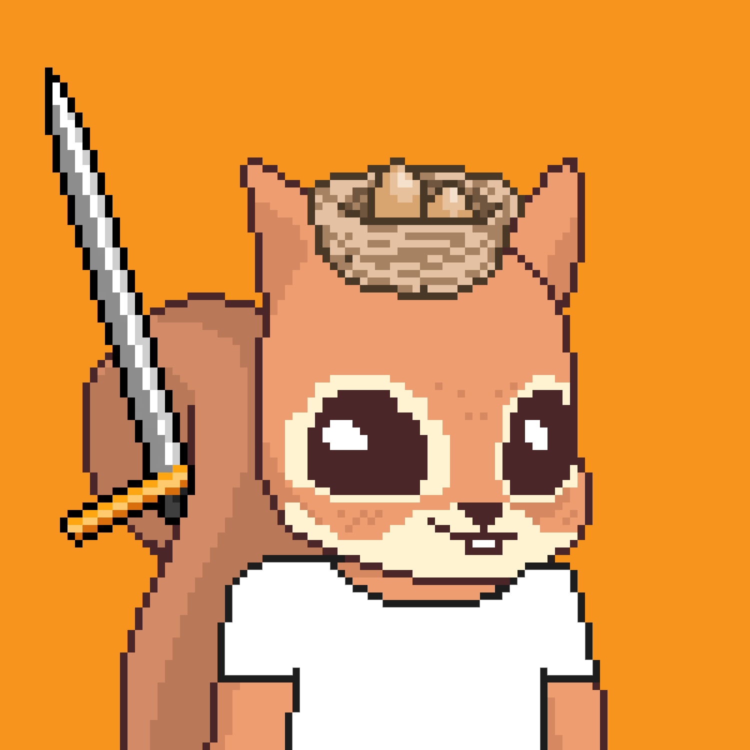 Pixel Squirrels #4327 NFT on Algorand