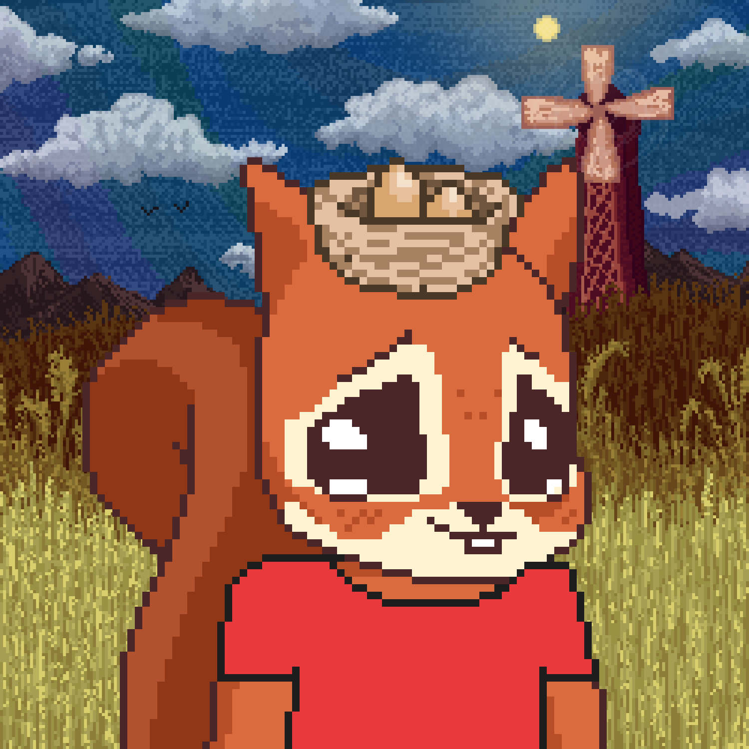 Pixel Squirrels #4332 NFT on Algorand