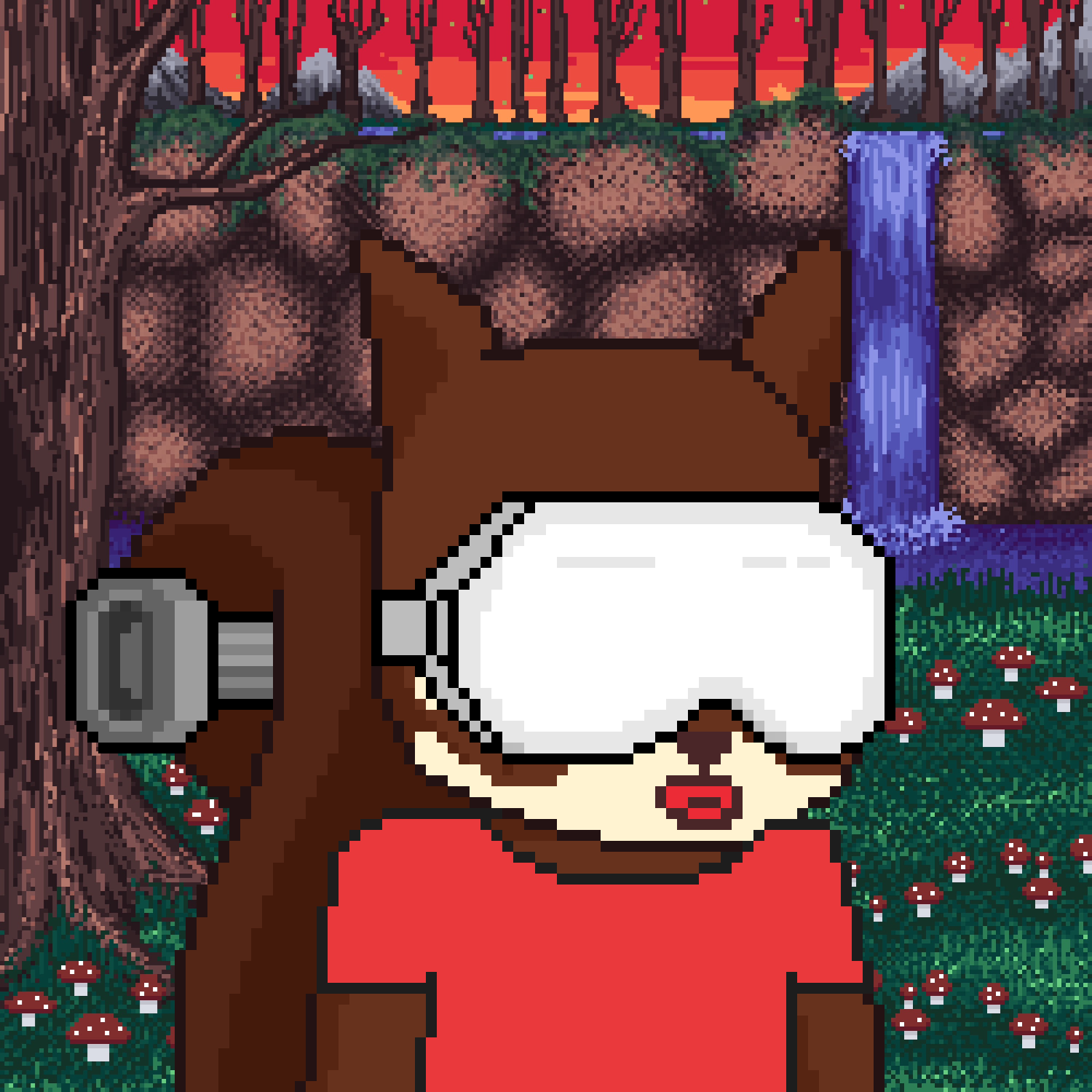 Pixel Squirrels #4338 NFT on Algorand