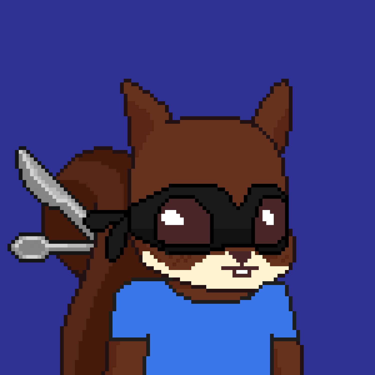 Pixel Squirrels #4347 NFT on Algorand