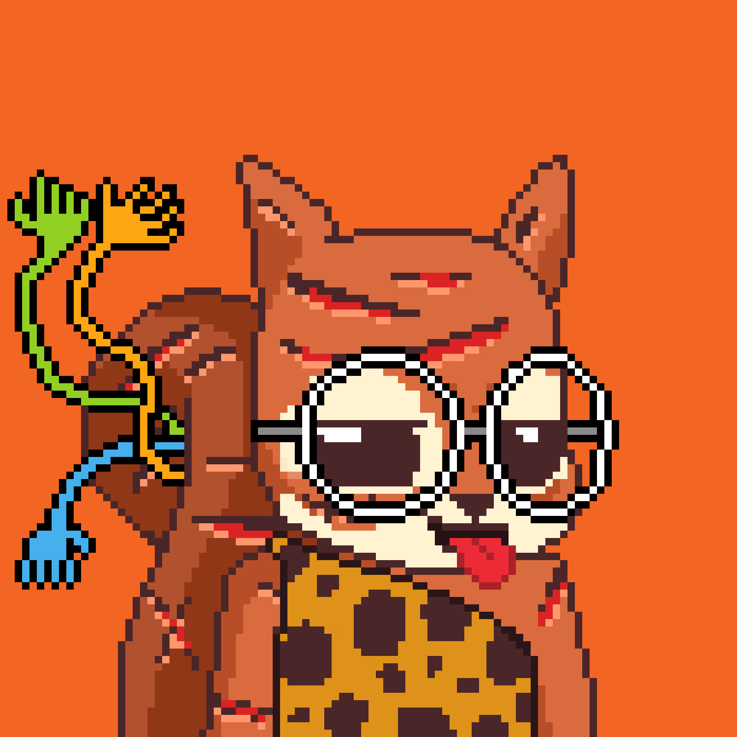 Pixel Squirrels #4352 NFT on Algorand