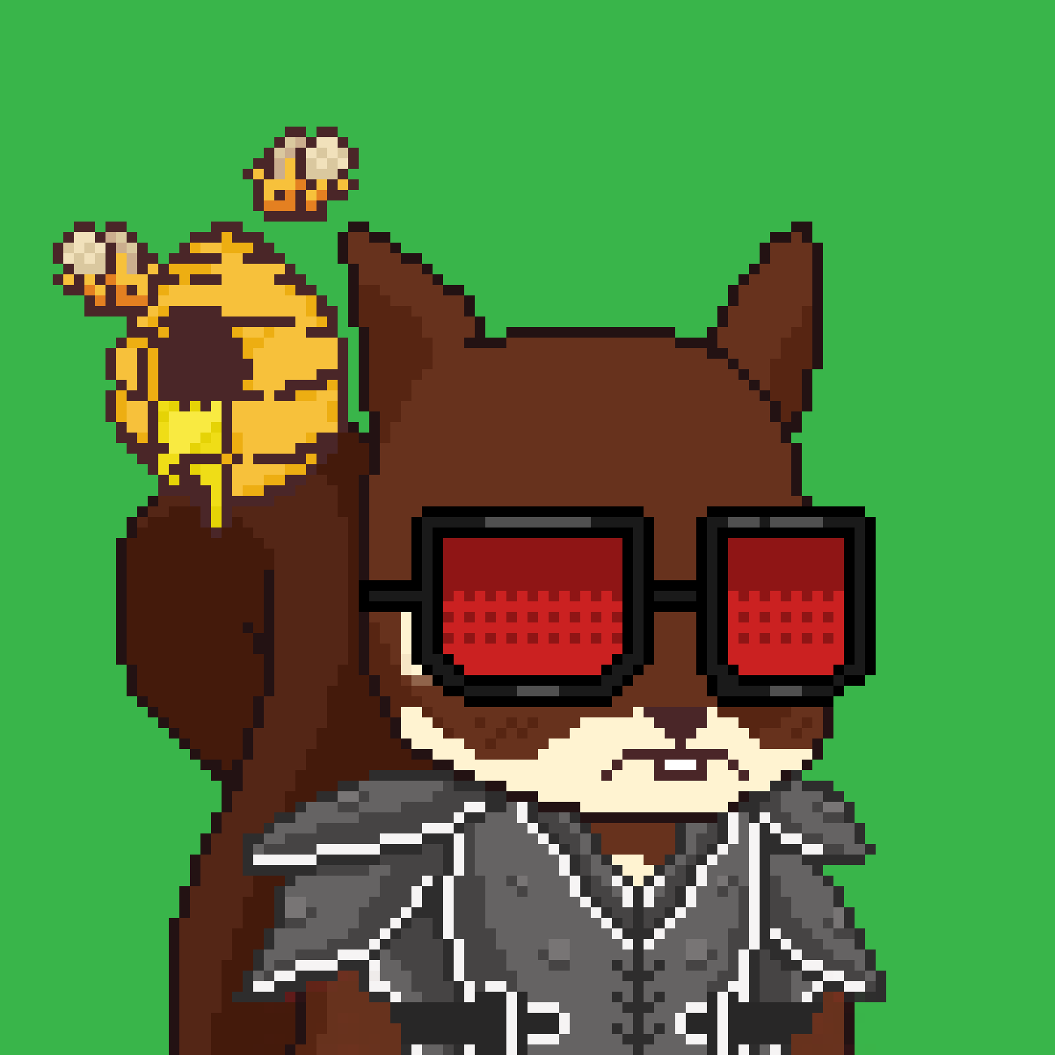 Pixel Squirrels #4365 NFT on Algorand