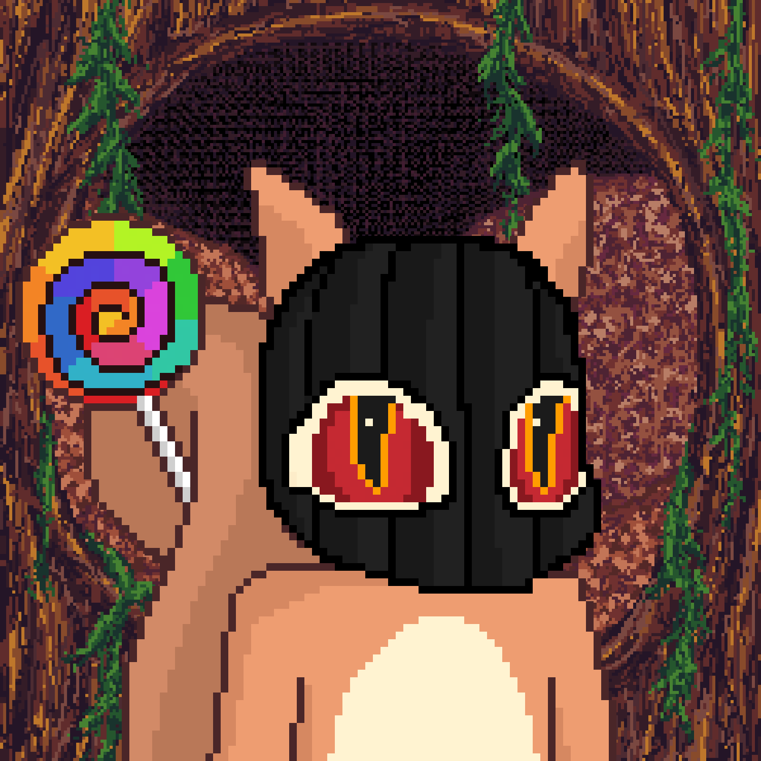 Pixel Squirrels #437 NFT on Algorand