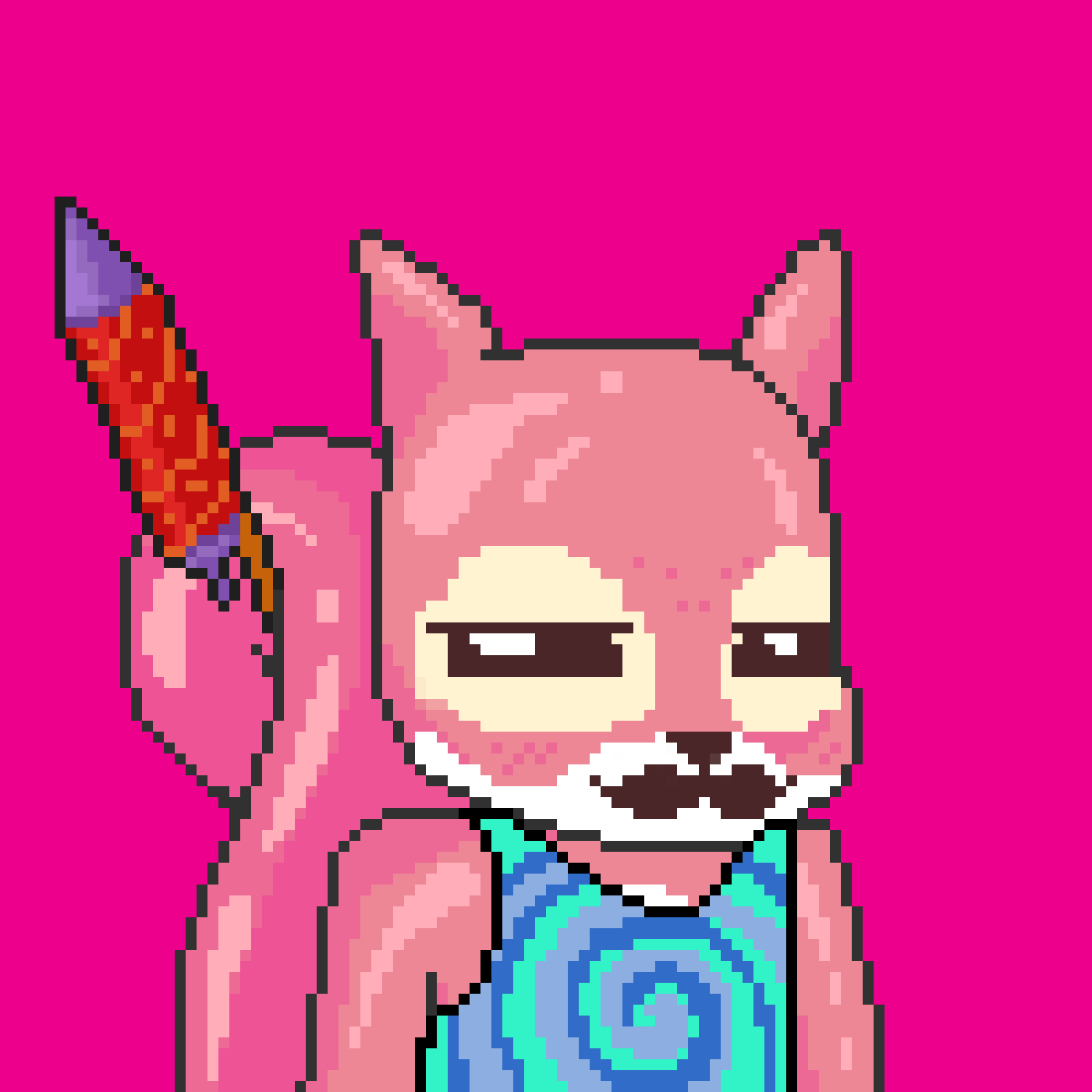 Pixel Squirrels #4374 NFT on Algorand