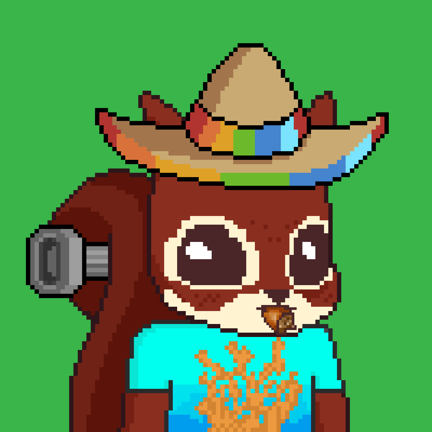 Pixel Squirrels #4375 NFT on Algorand