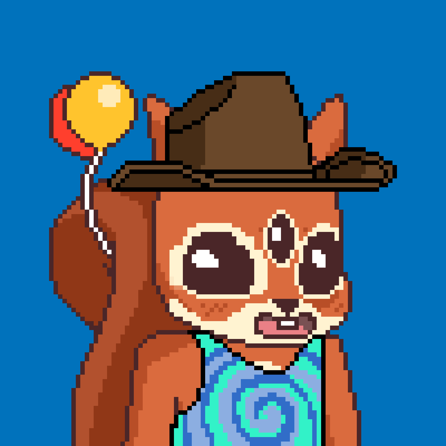 Pixel Squirrels #4383 NFT on Algorand