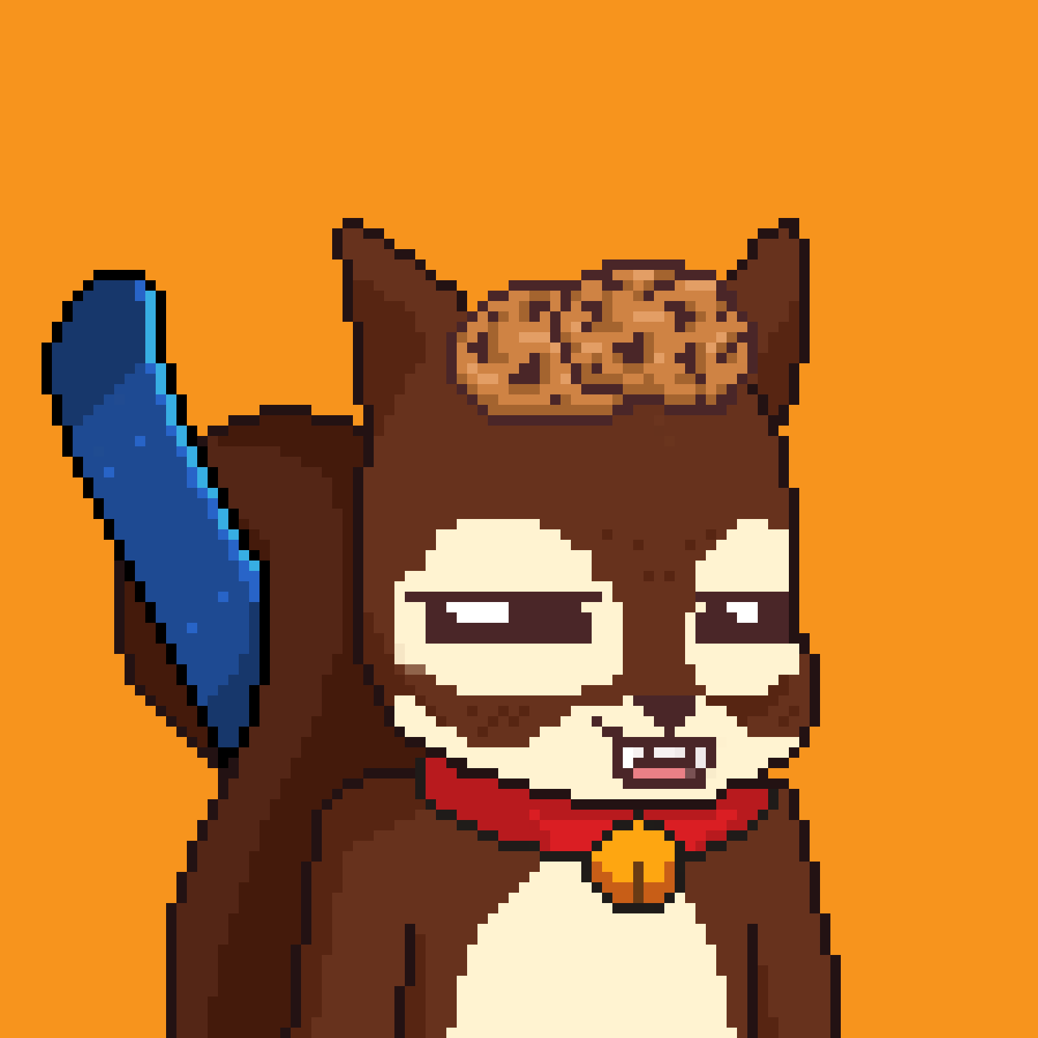 Pixel Squirrels #4384 NFT on Algorand