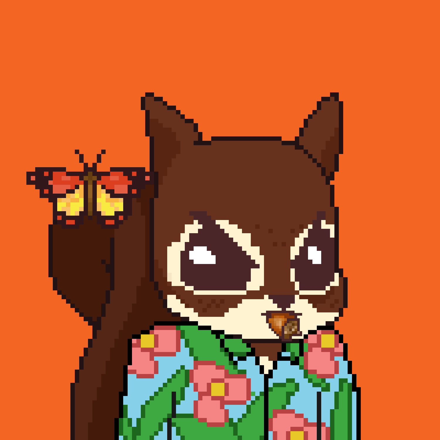 Pixel Squirrels #4389 NFT on Algorand