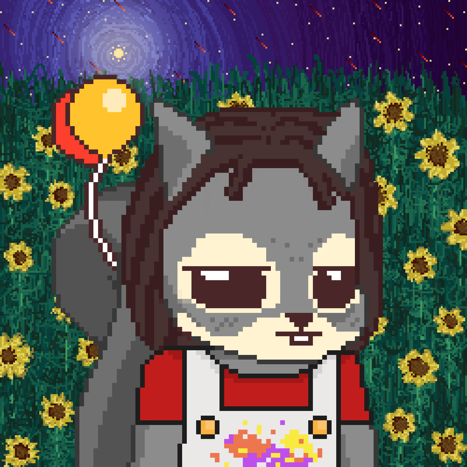 Pixel Squirrels #44 NFT on Algorand