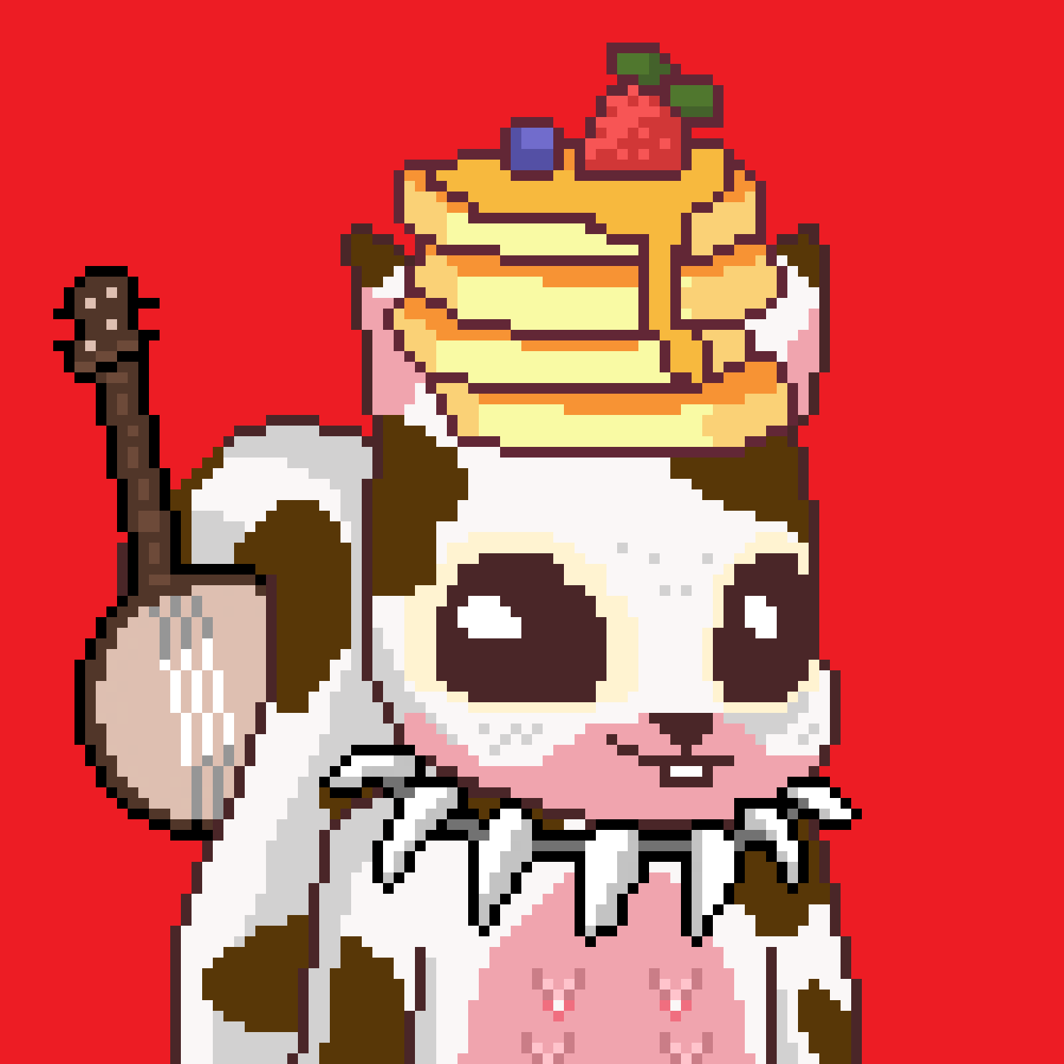 Pixel Squirrels #440 NFT on Algorand