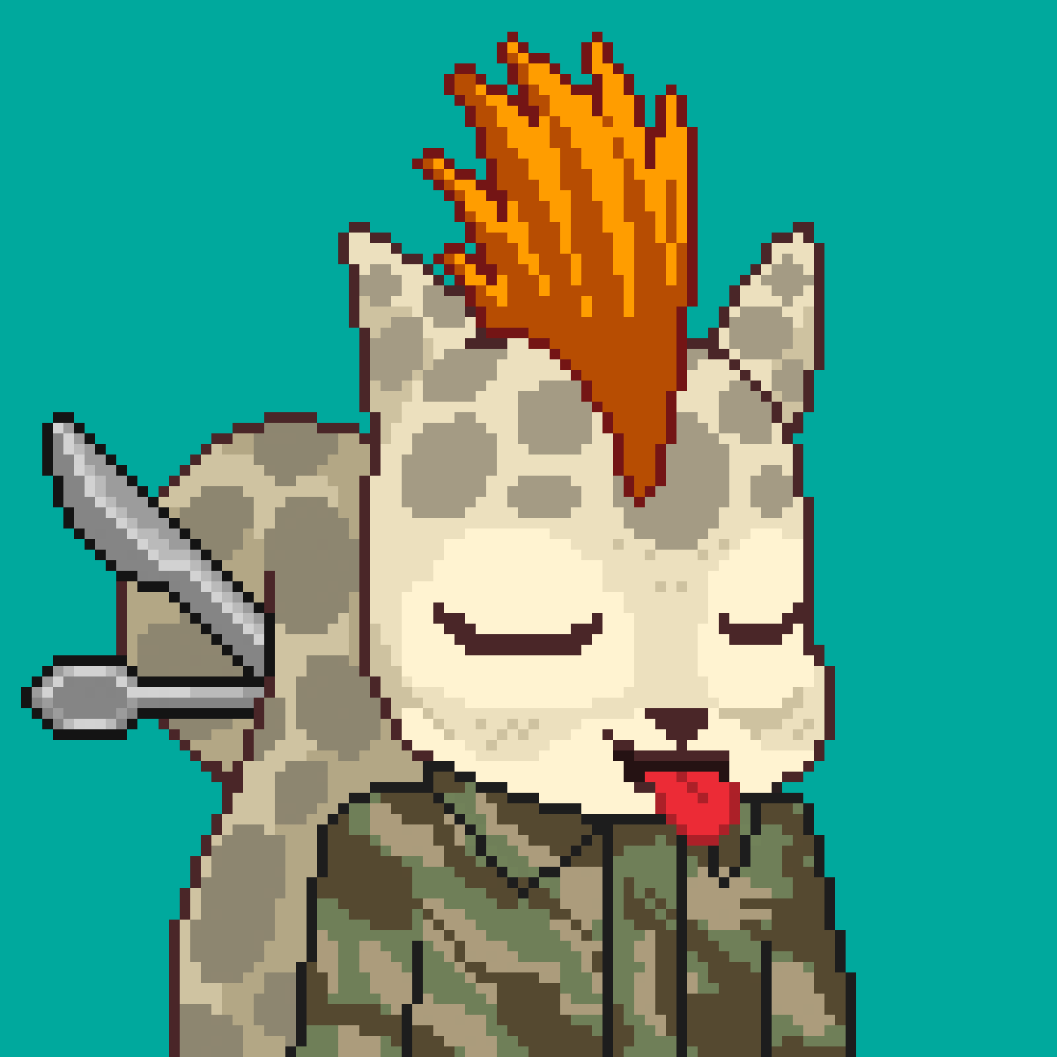 Pixel Squirrels #4402 NFT on Algorand