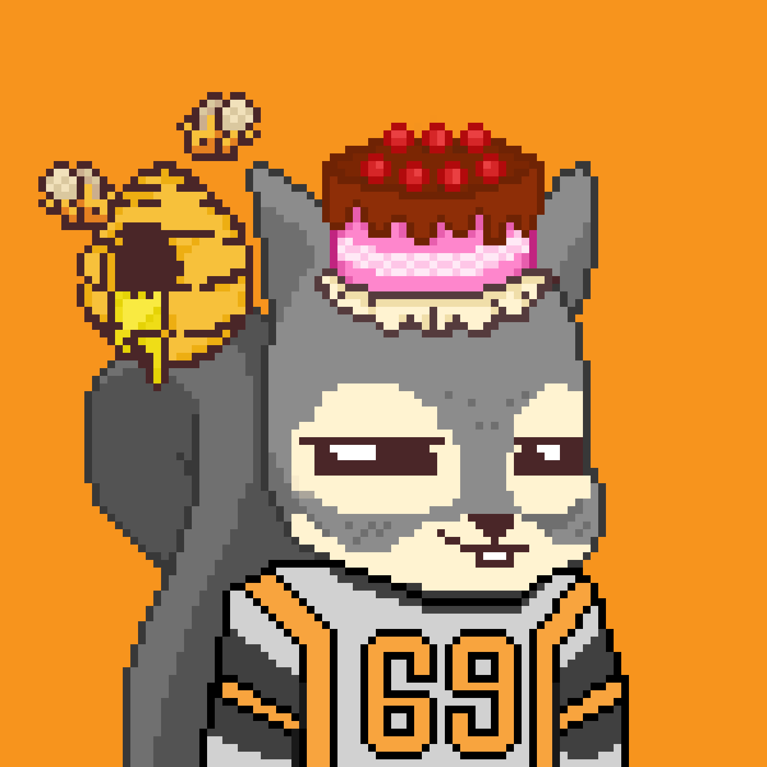 Pixel Squirrels #4409 NFT on Algorand