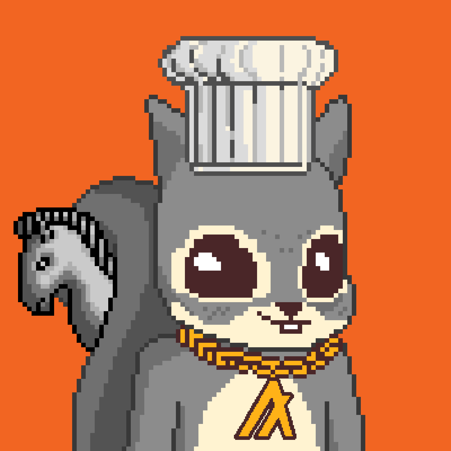 Pixel Squirrels #4411 NFT on Algorand