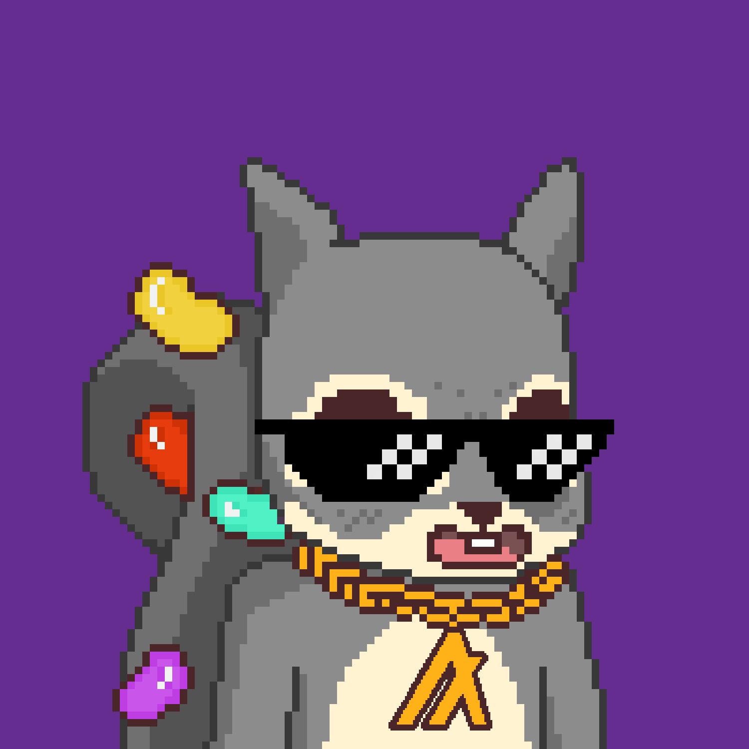 Pixel Squirrels #4418 NFT on Algorand