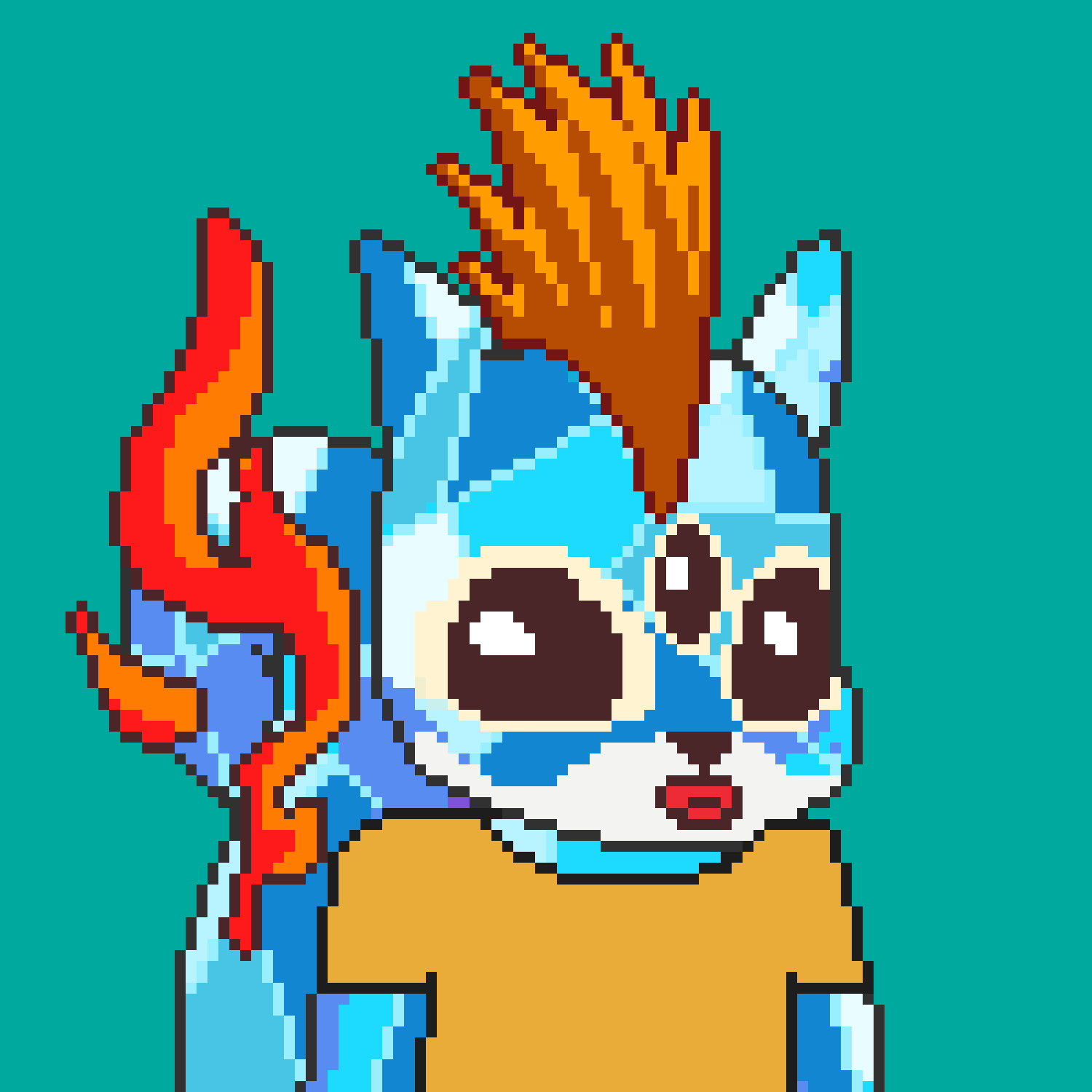 Pixel Squirrels #4423 NFT on Algorand