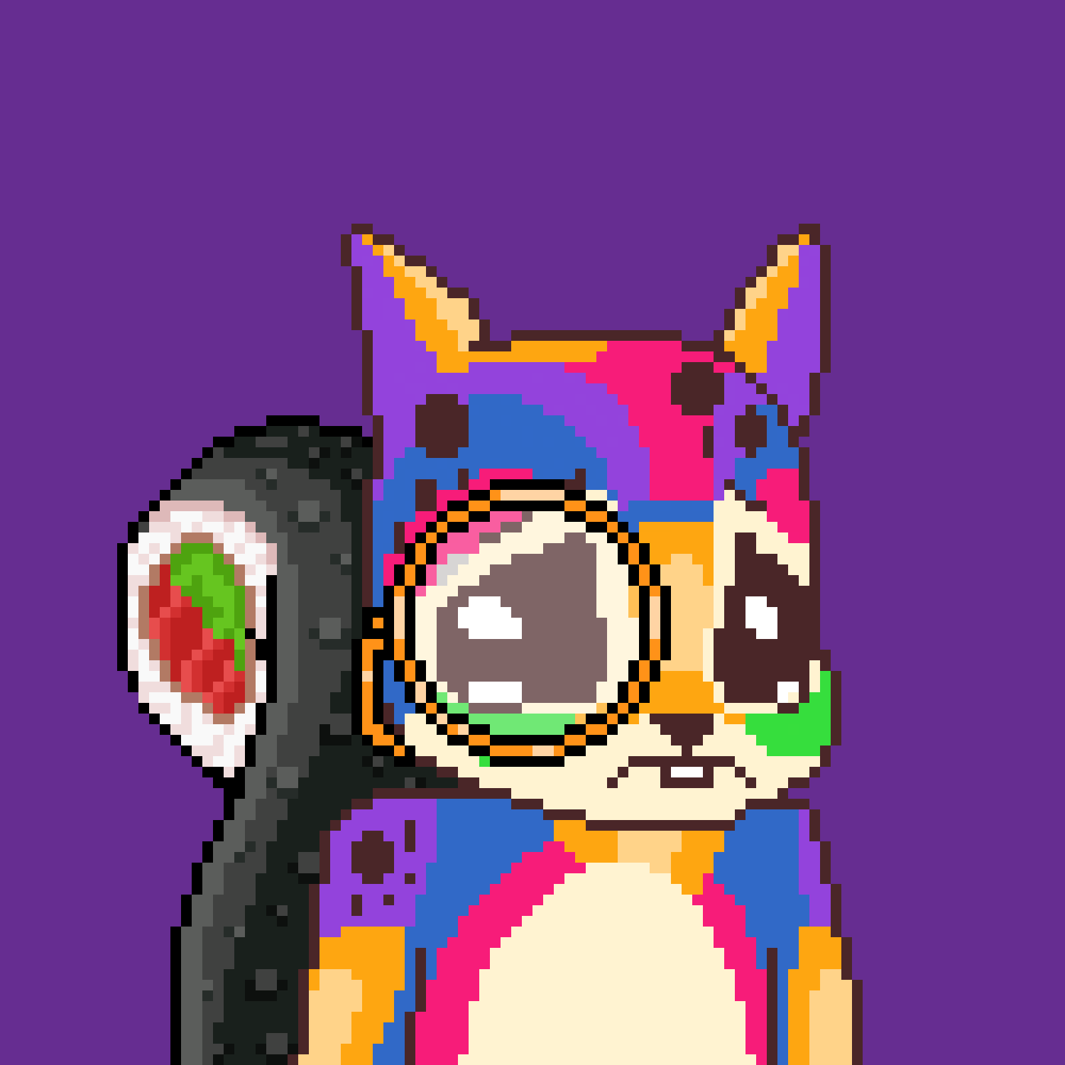 Pixel Squirrels #4426 NFT on Algorand