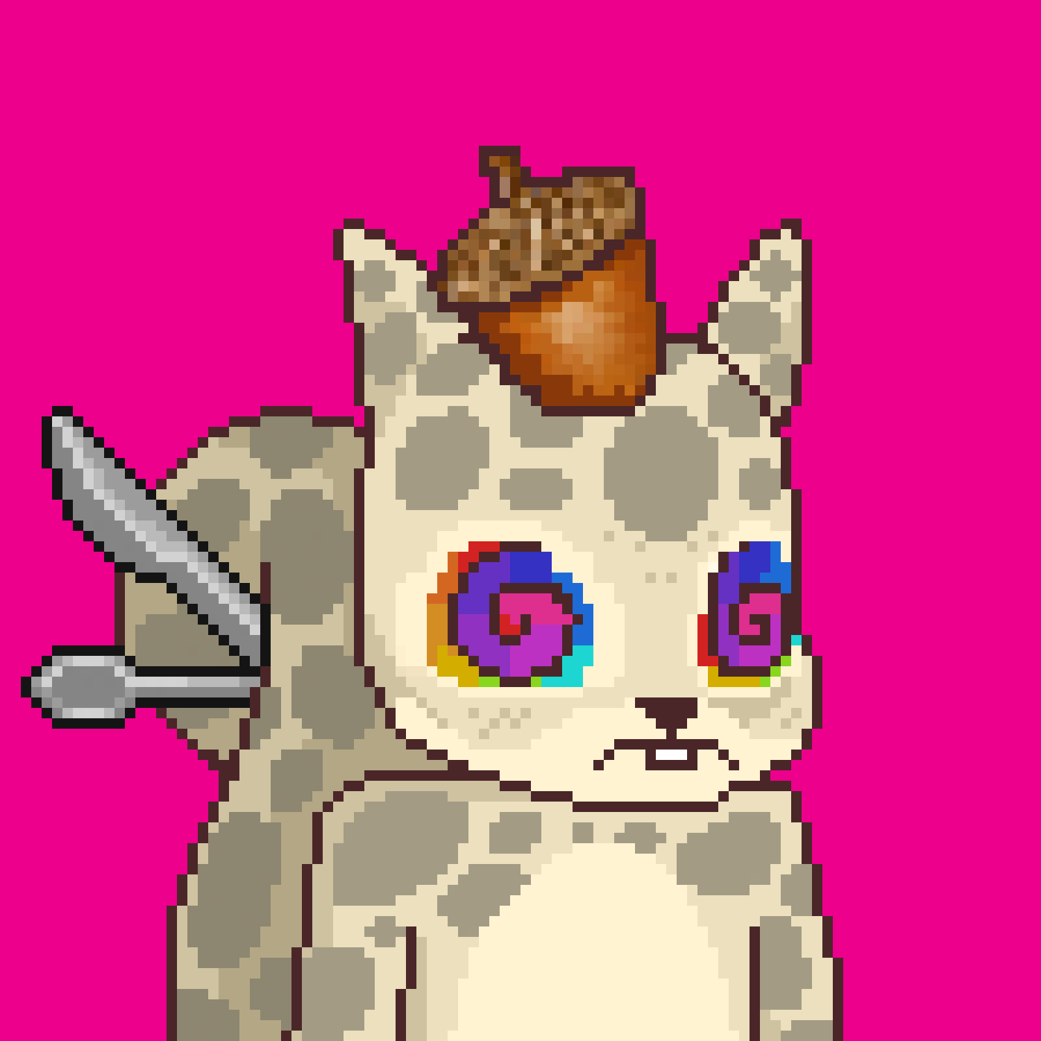 Pixel Squirrels #4428 NFT on Algorand