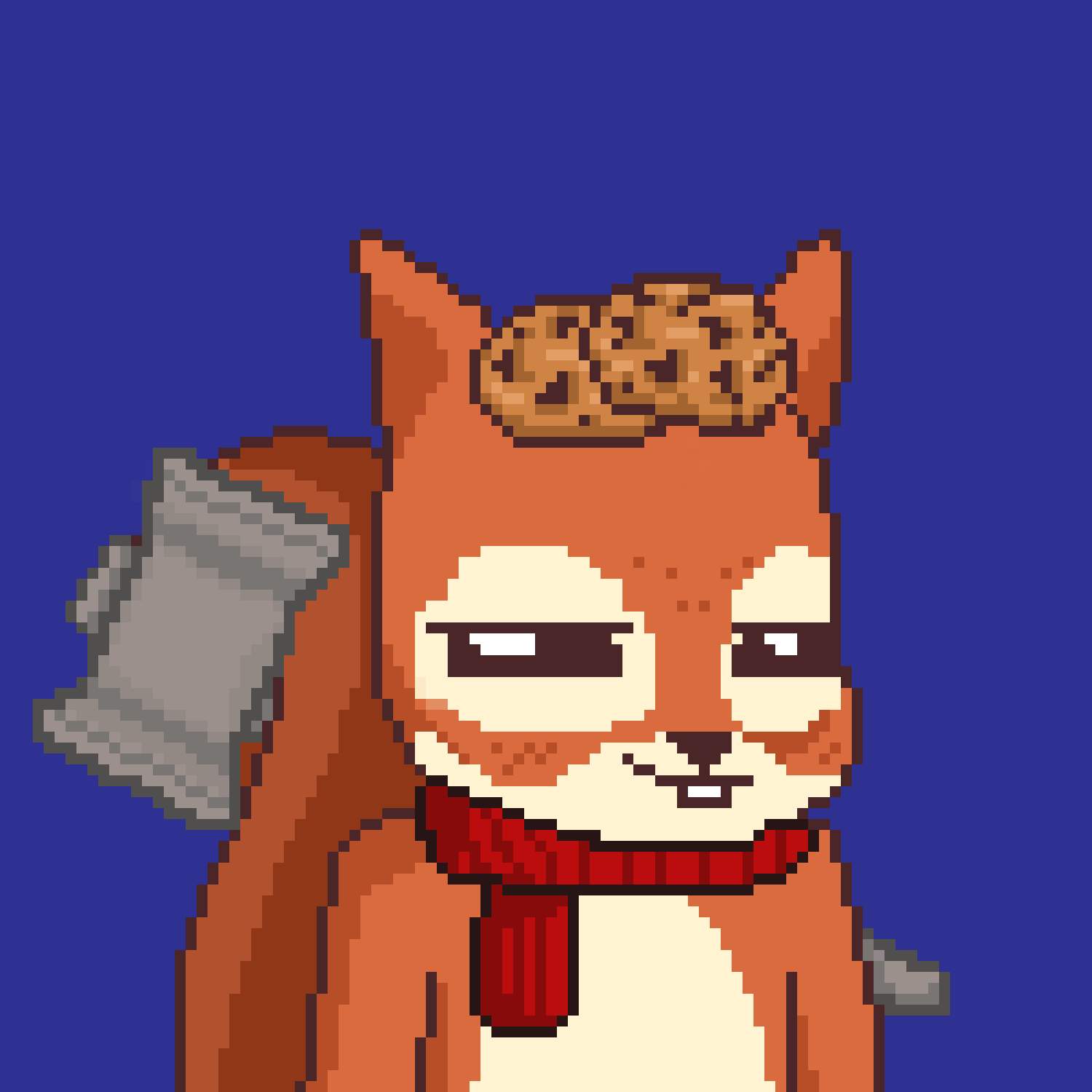 Pixel Squirrels #4435 NFT on Algorand