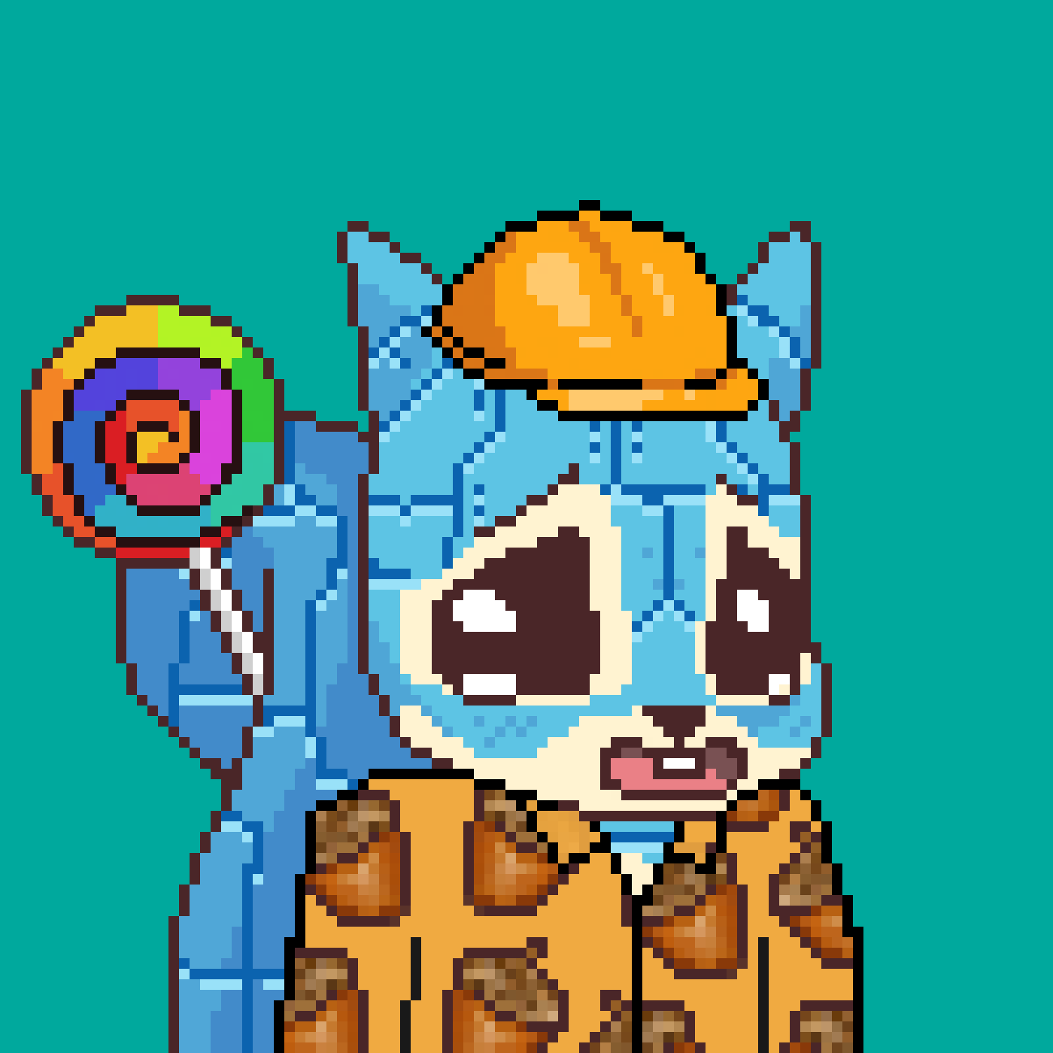 Pixel Squirrels #4463 NFT on Algorand