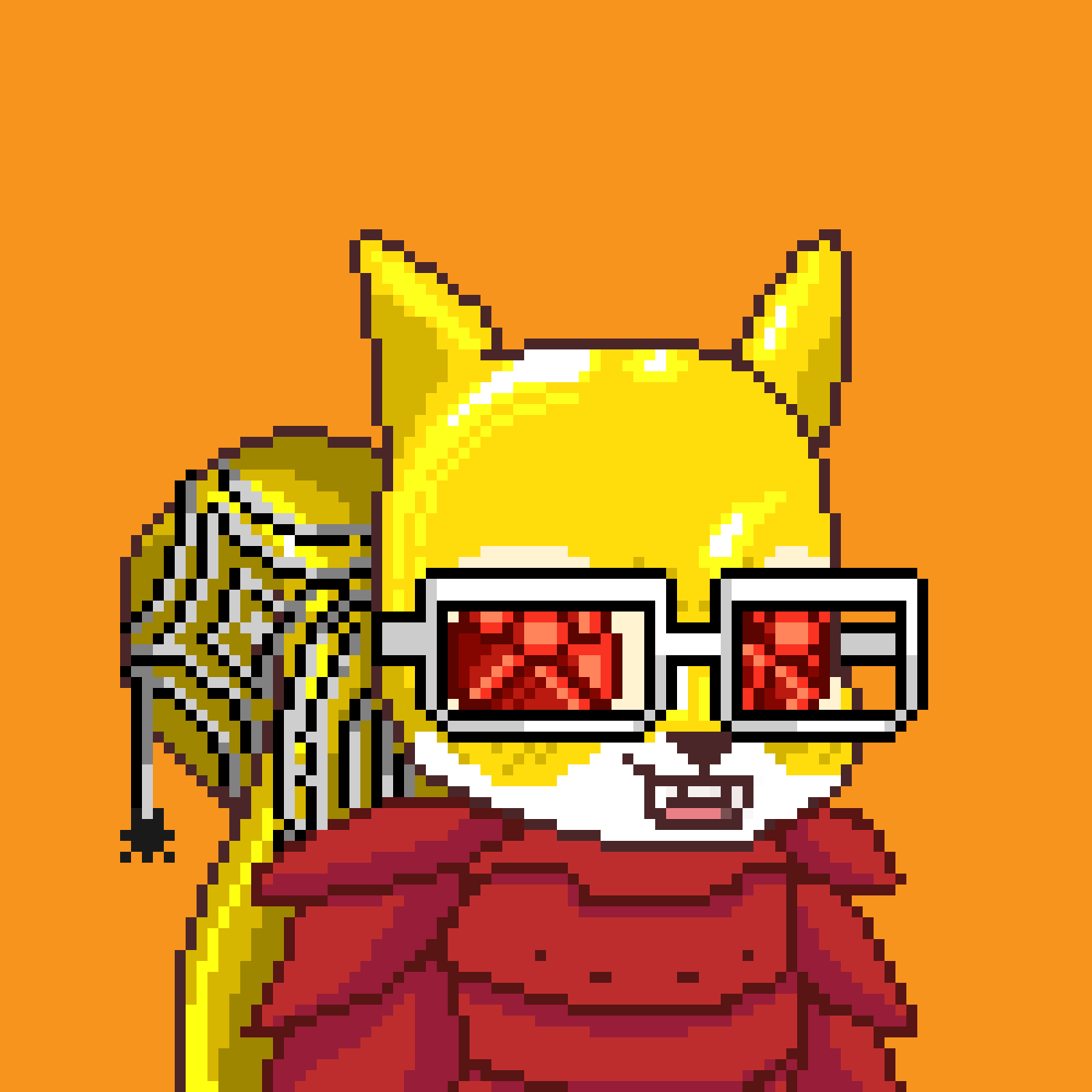 Pixel Squirrels #4464 NFT on Algorand