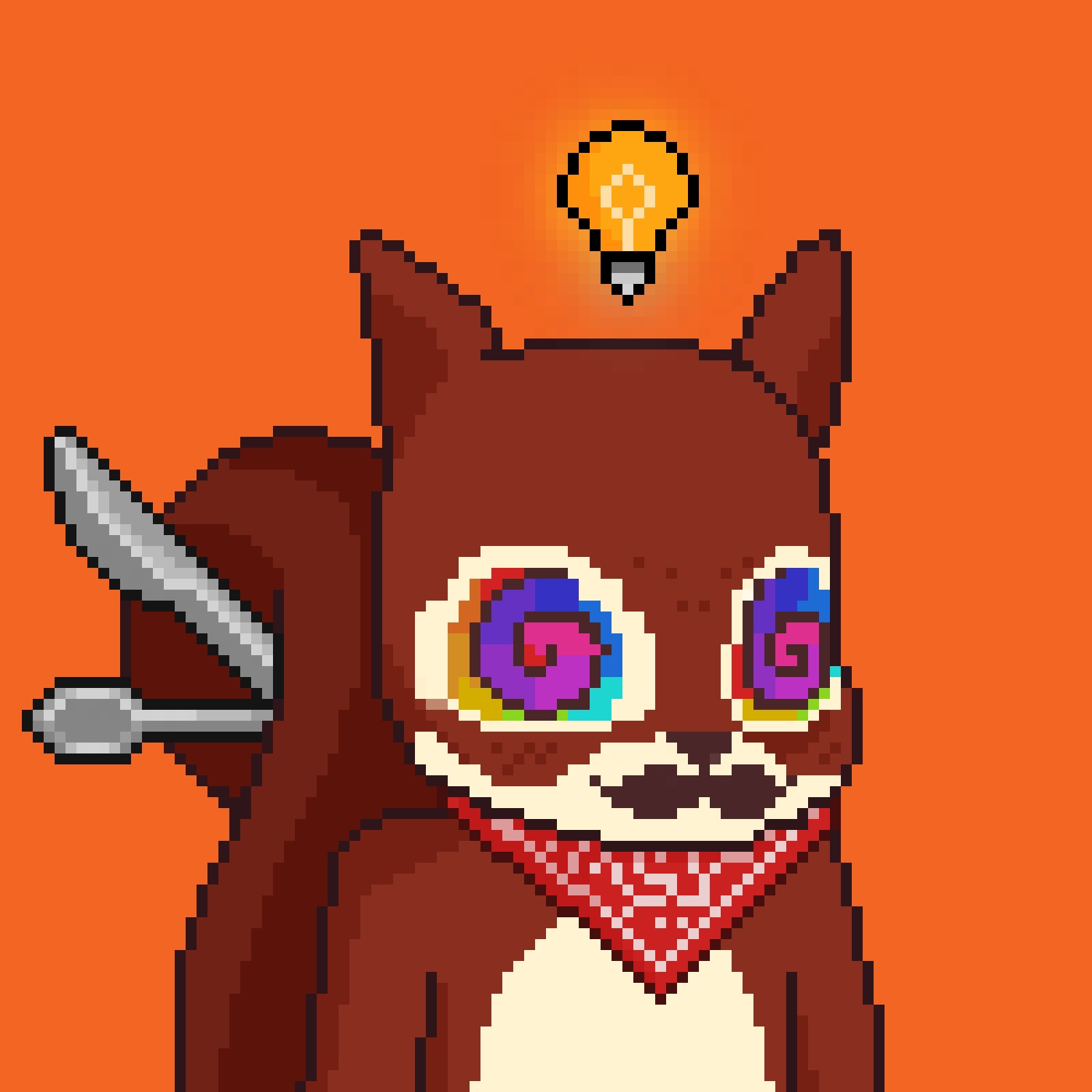 Pixel Squirrels #4467 NFT on Algorand