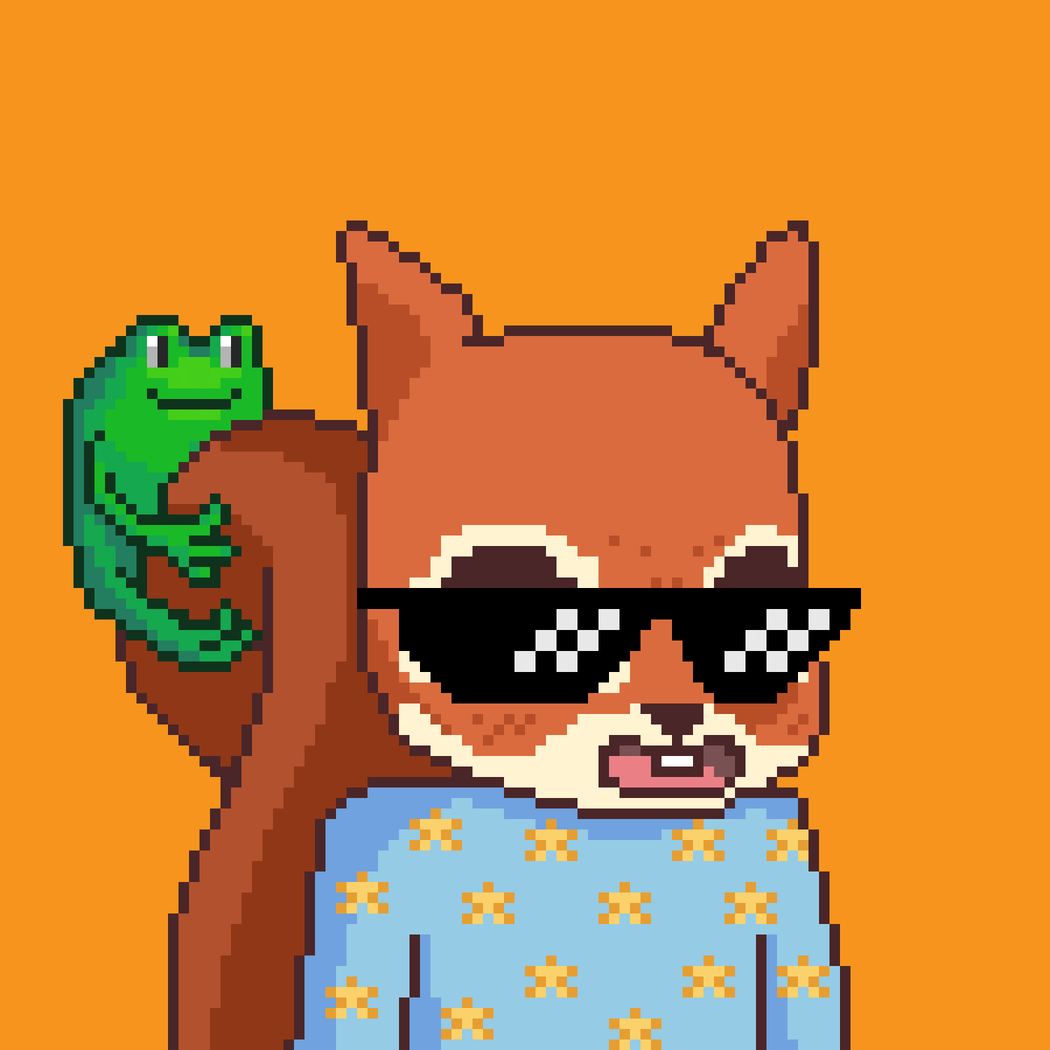 Pixel Squirrels #4474 NFT on Algorand