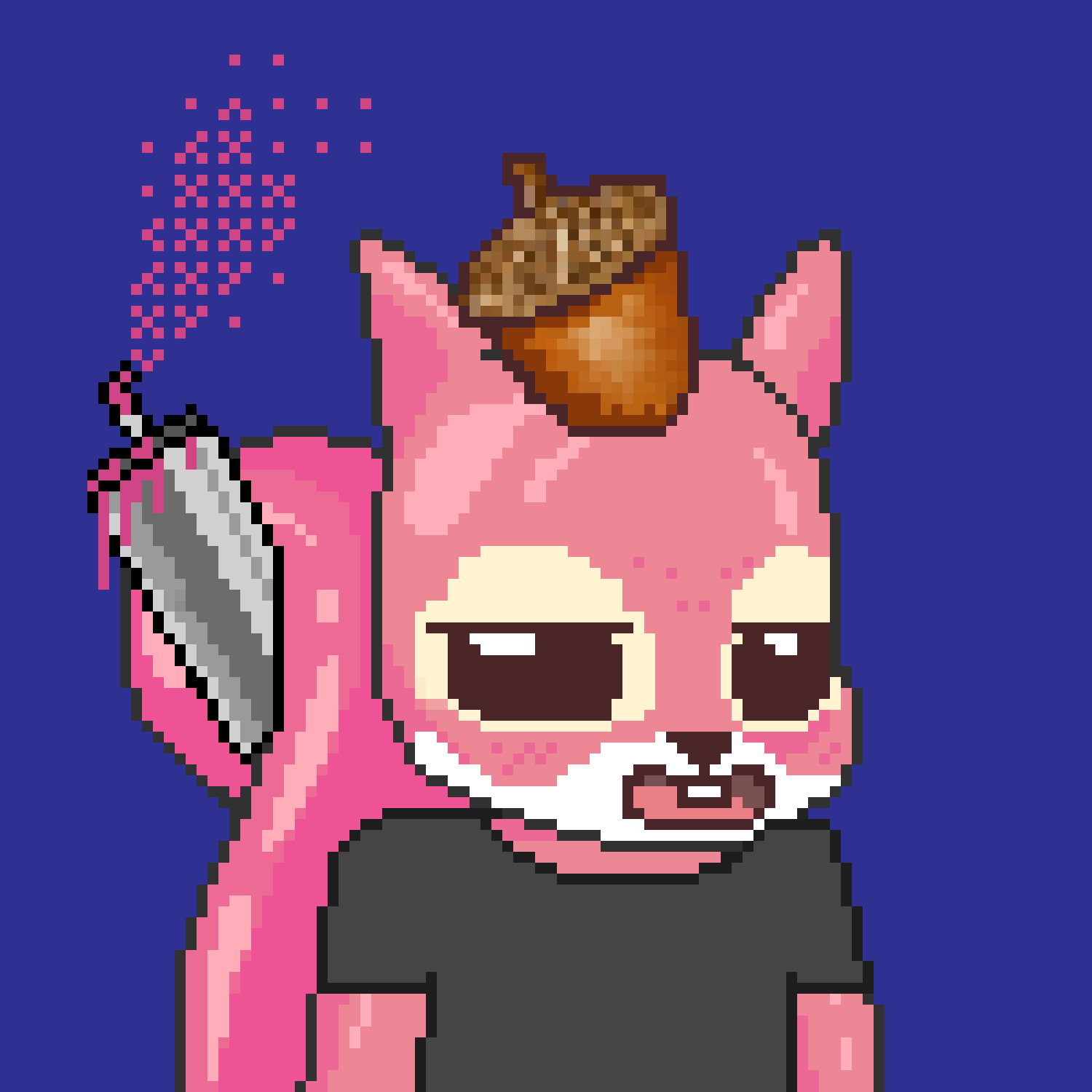 Pixel Squirrels #4480 NFT on Algorand