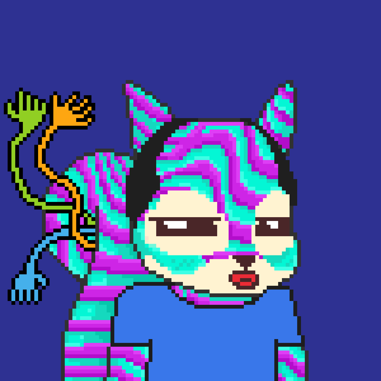 Pixel Squirrels #4488 NFT on Algorand