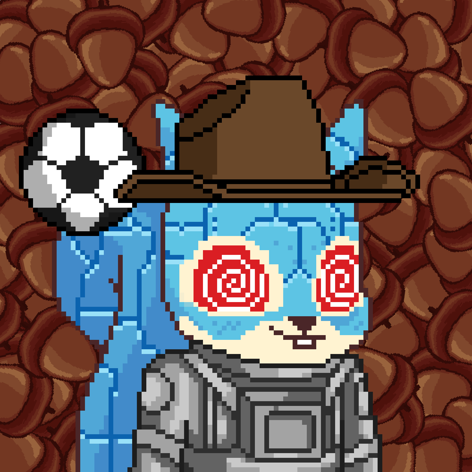 Pixel Squirrels #450 NFT on Algorand