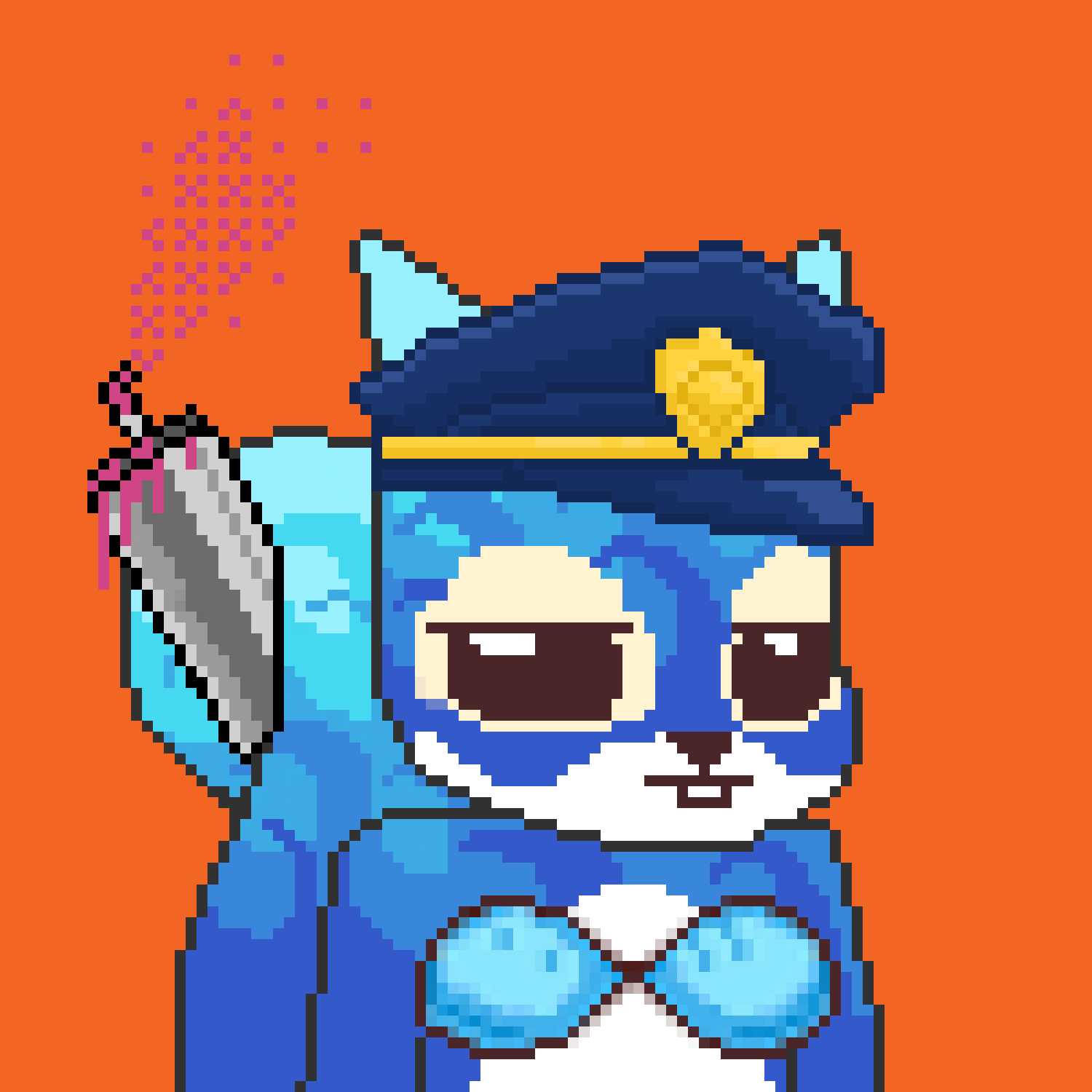 Pixel Squirrels #4500 NFT on Algorand