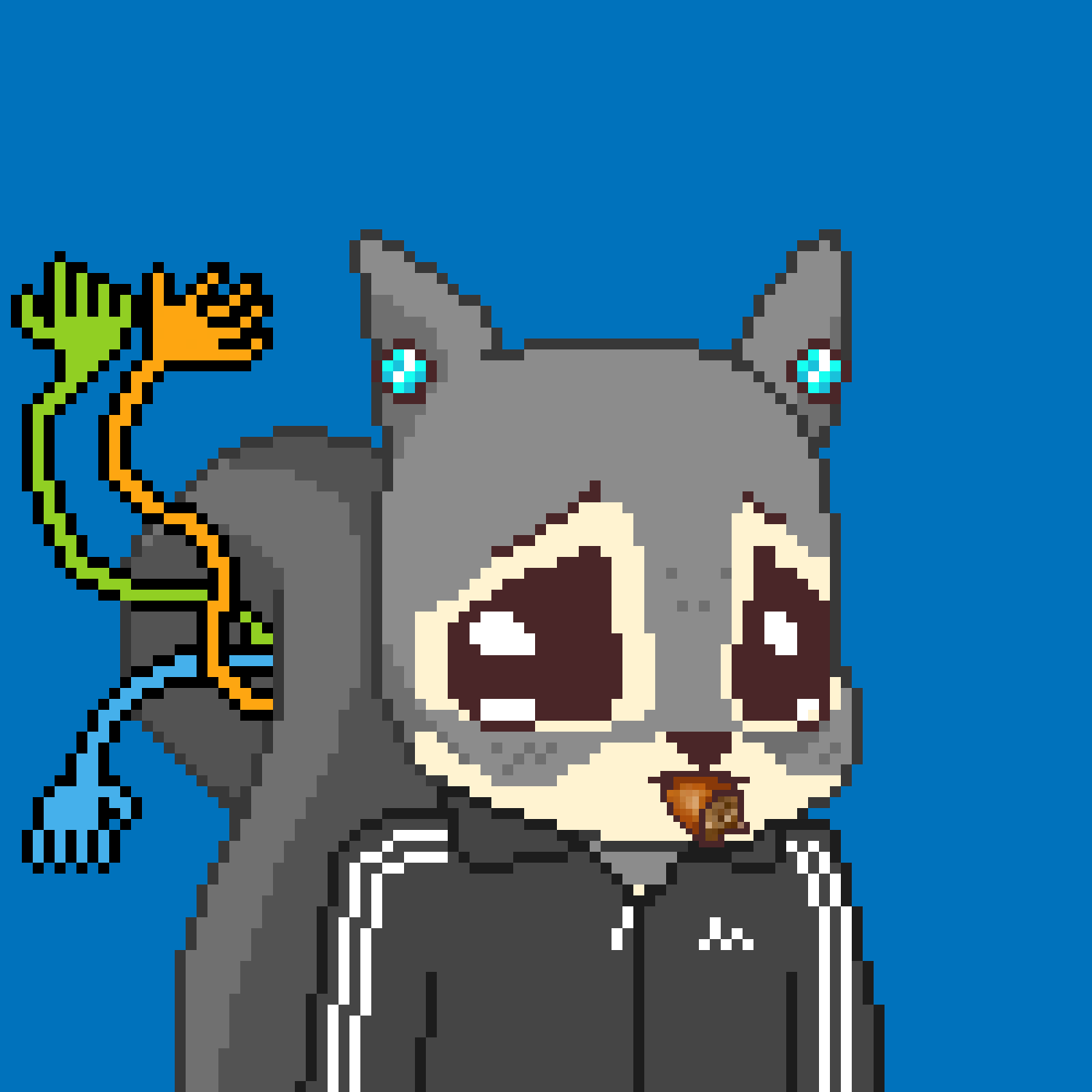 Pixel Squirrels #4522 NFT on Algorand