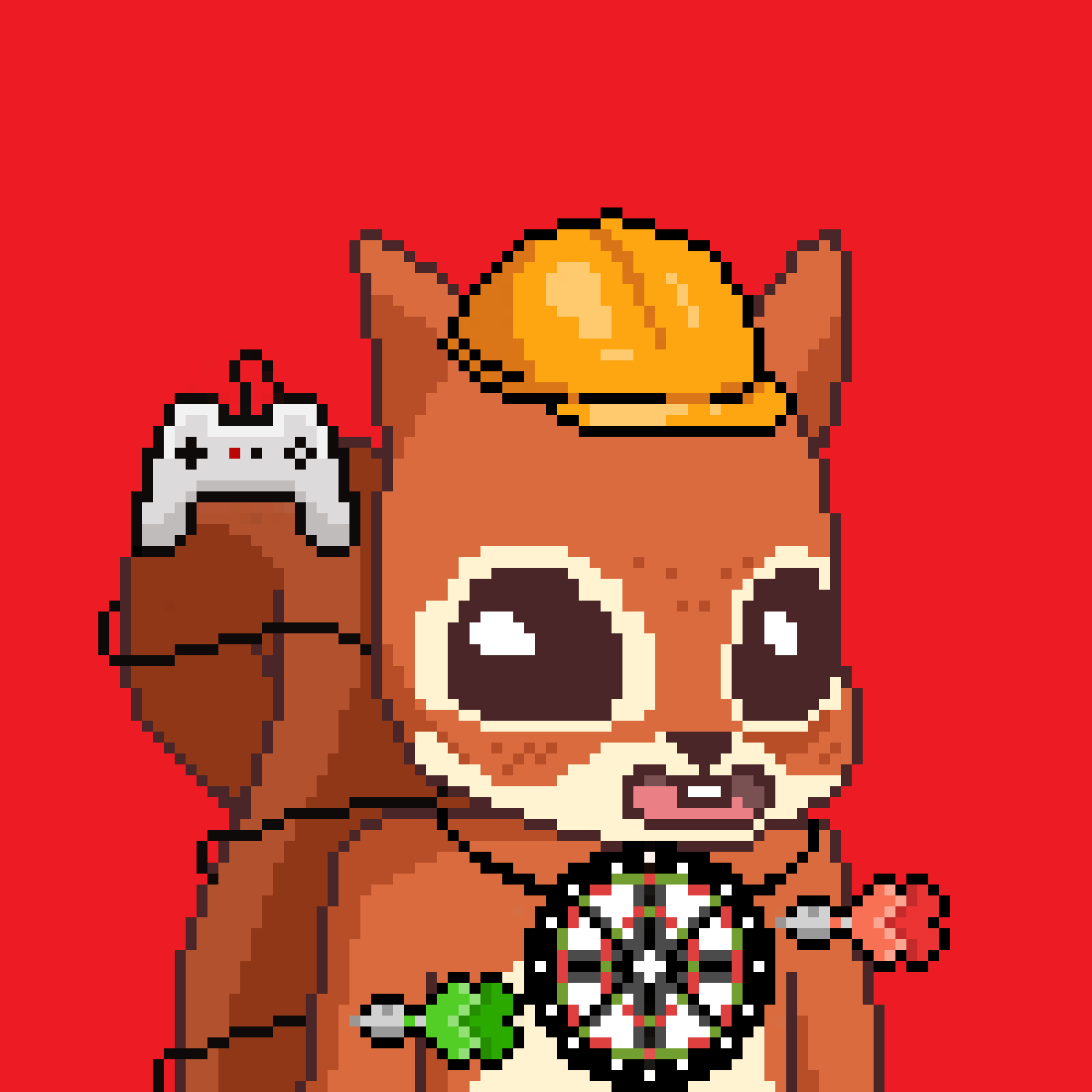 Pixel Squirrels #4552 NFT on Algorand