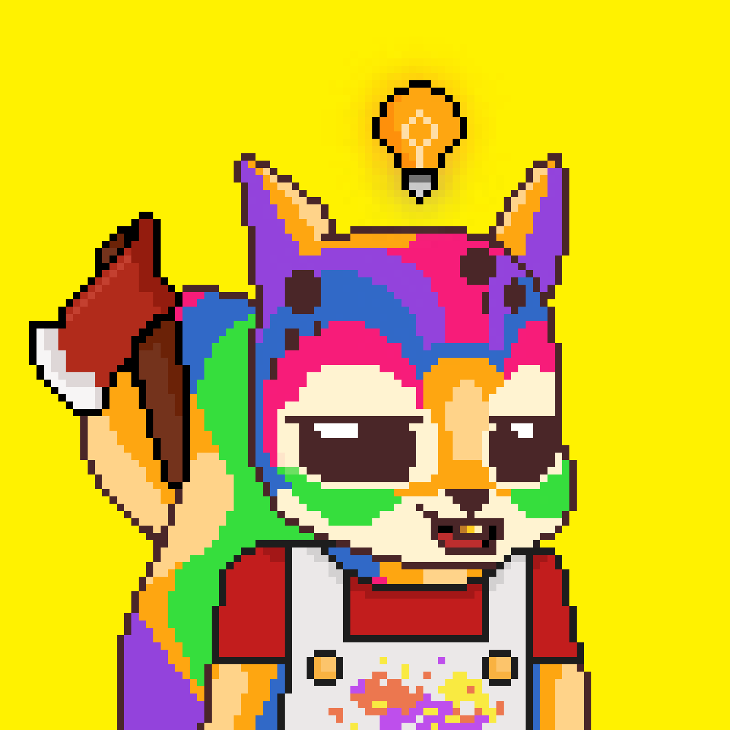 Pixel Squirrels #4560 NFT on Algorand