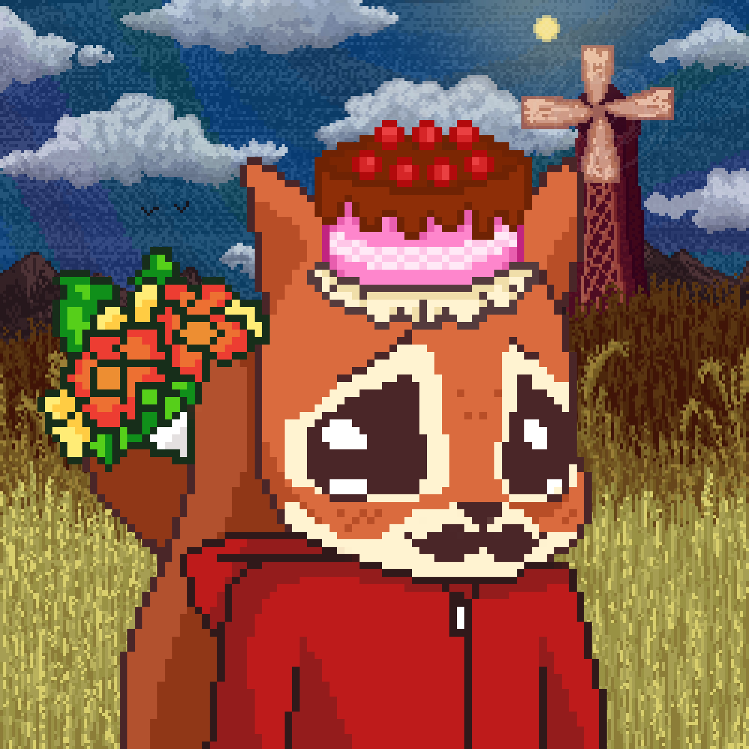 Pixel Squirrels #4562 NFT on Algorand