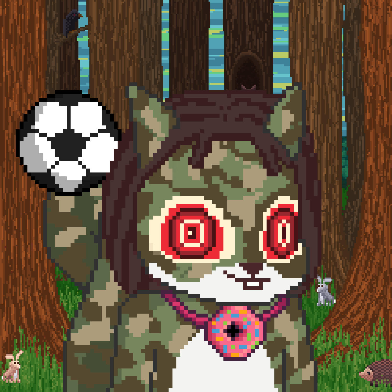 Pixel Squirrels #4573 NFT on Algorand