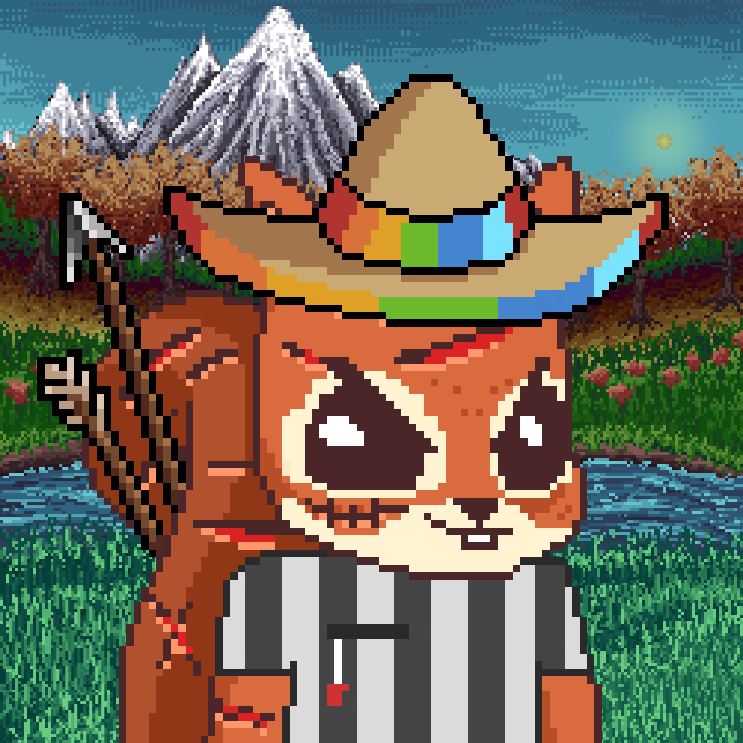 Pixel Squirrels #4575 NFT on Algorand