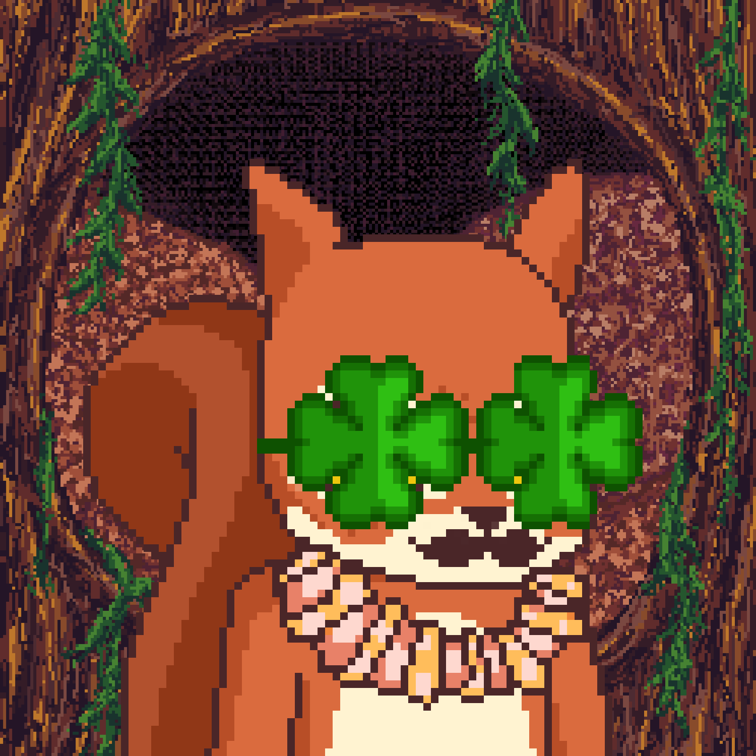 Pixel Squirrels #4589 NFT on Algorand