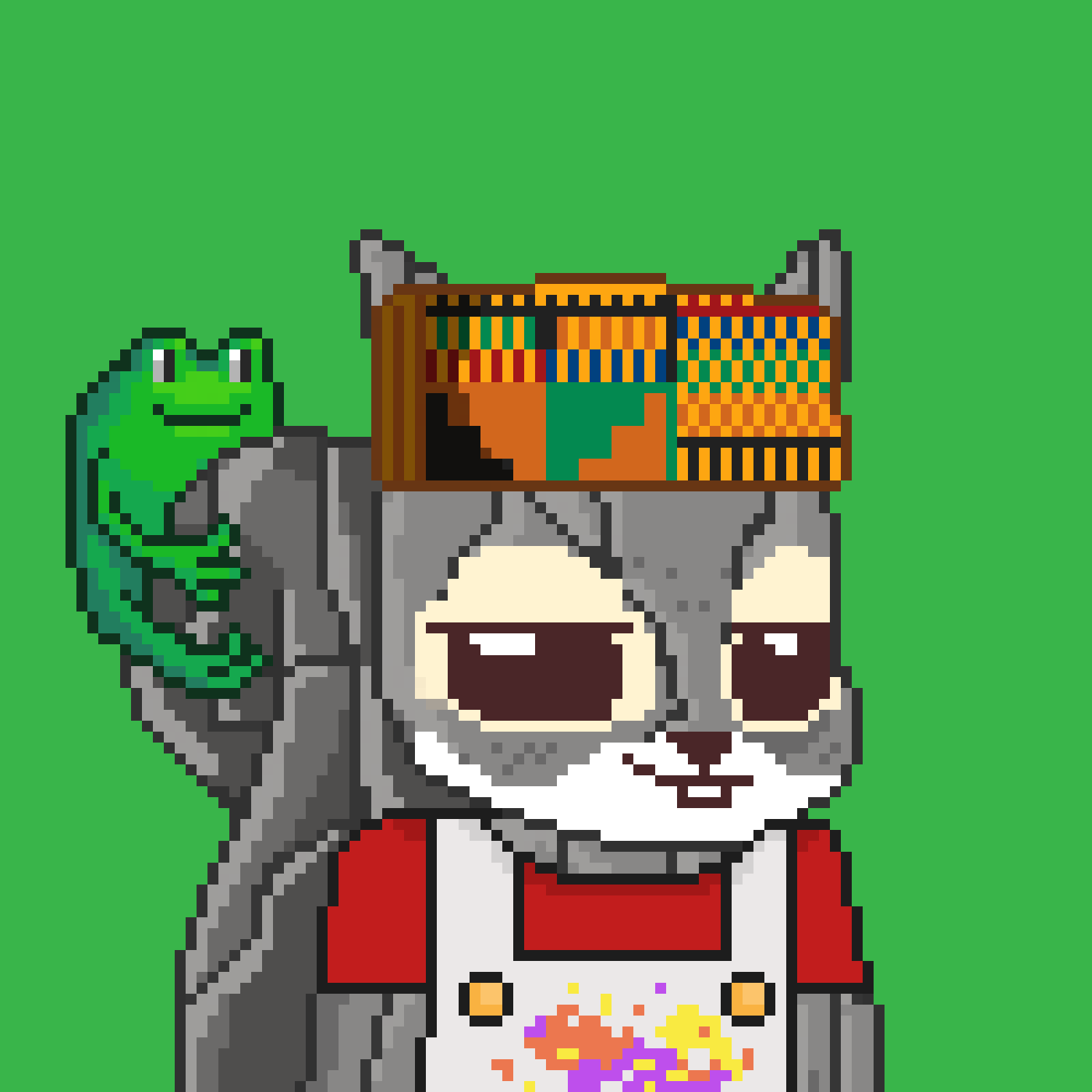 Pixel Squirrels #4603 NFT on Algorand