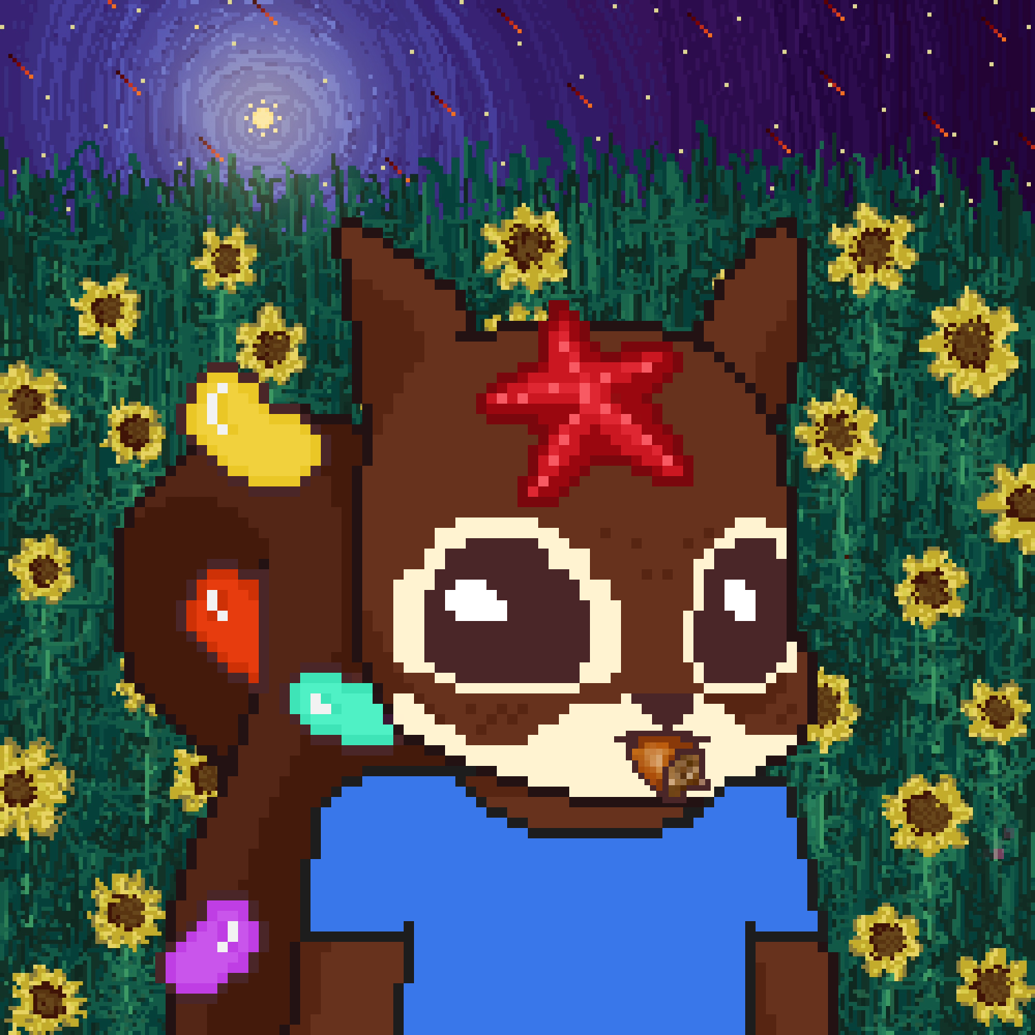 Pixel Squirrels #4612 NFT on Algorand