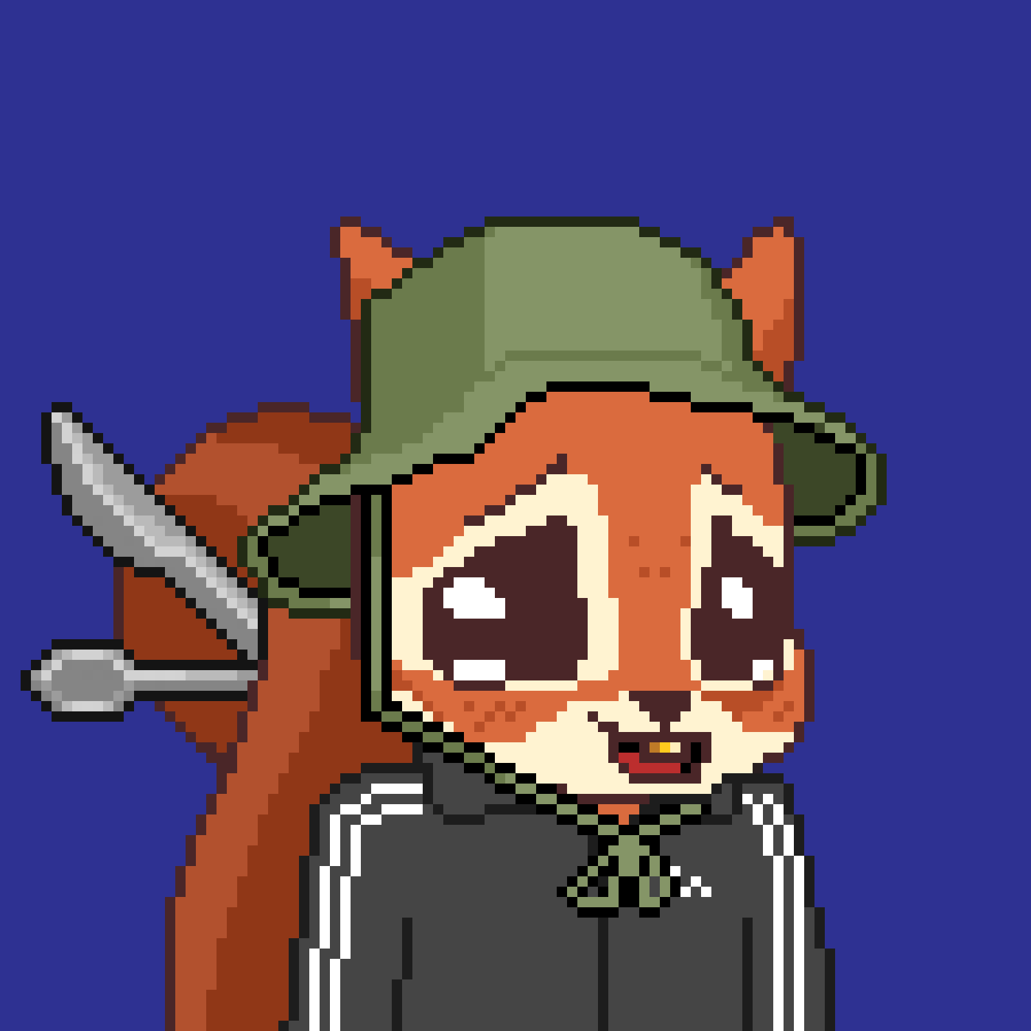 Pixel Squirrels #4622 NFT on Algorand