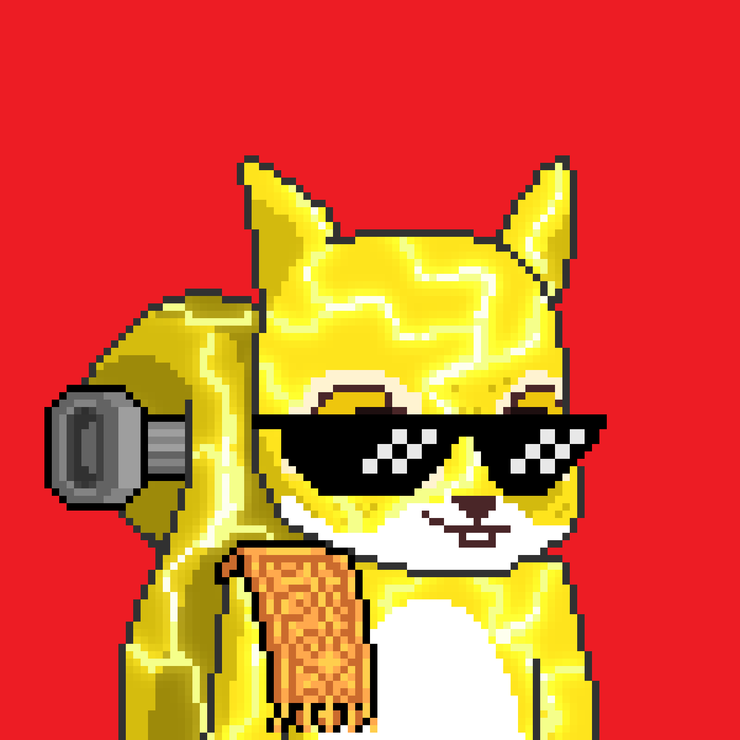 Pixel Squirrels #4625 NFT on Algorand