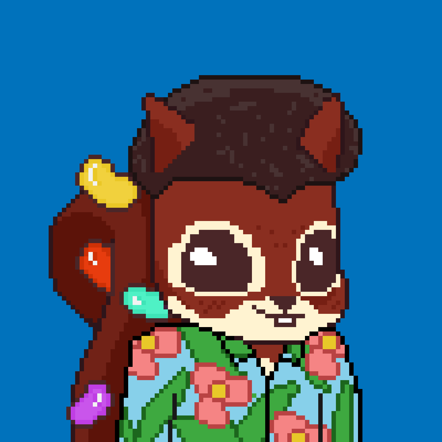 Pixel Squirrels #4627 NFT on Algorand