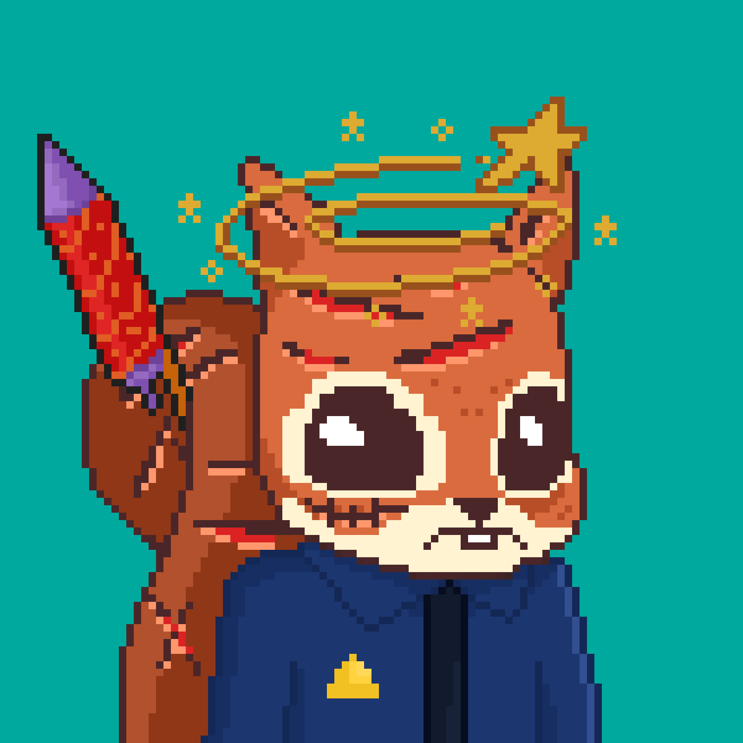 Pixel Squirrels #4630 NFT on Algorand