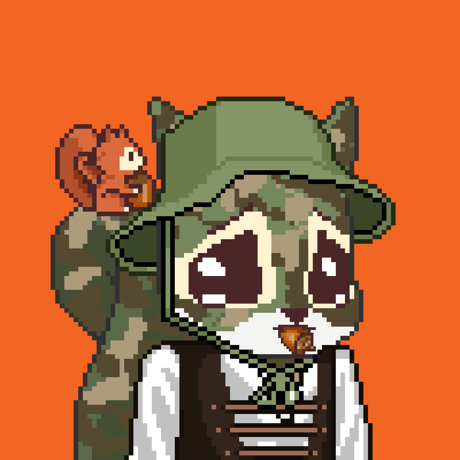 Pixel Squirrels #4631 NFT on Algorand