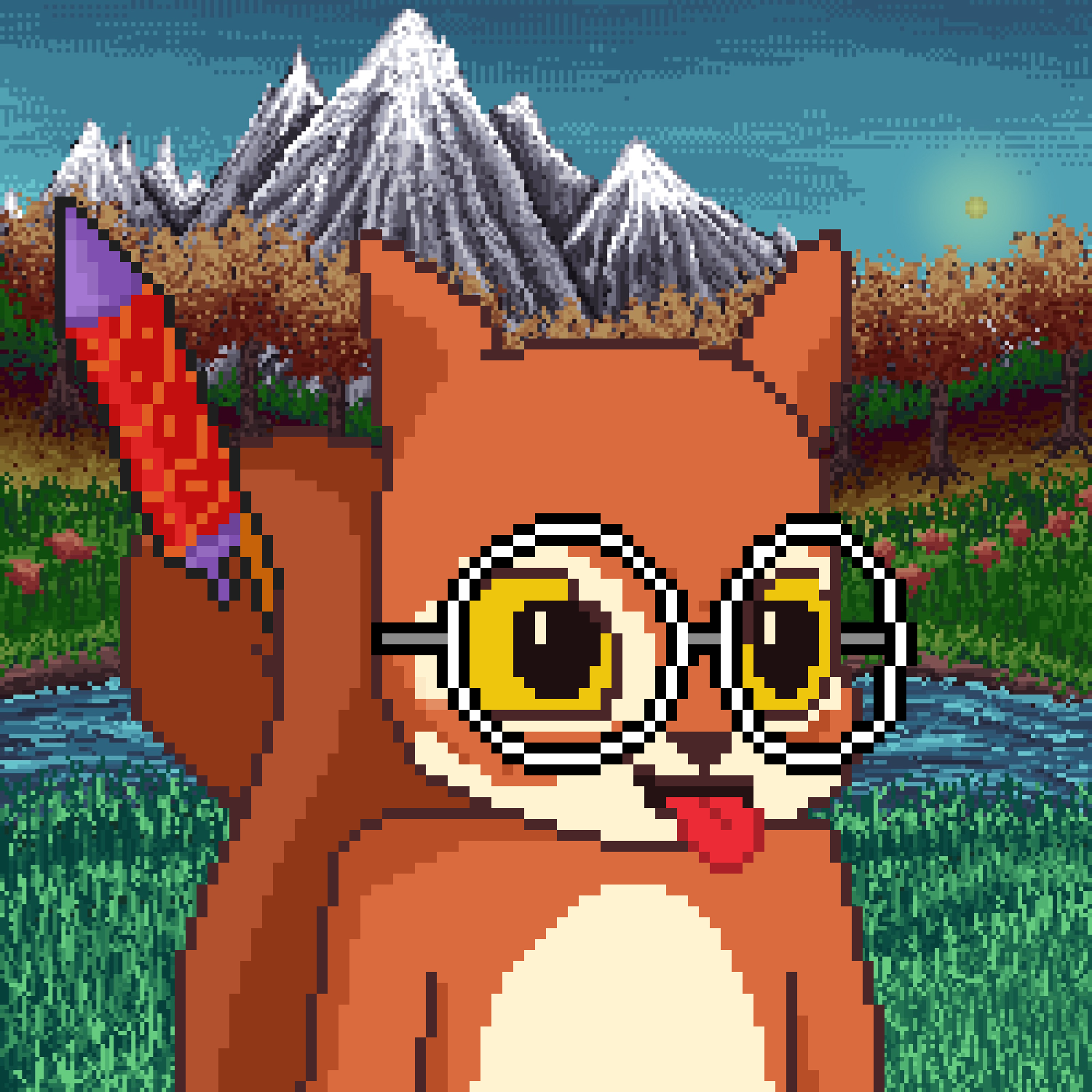 Pixel Squirrels #4635 NFT on Algorand