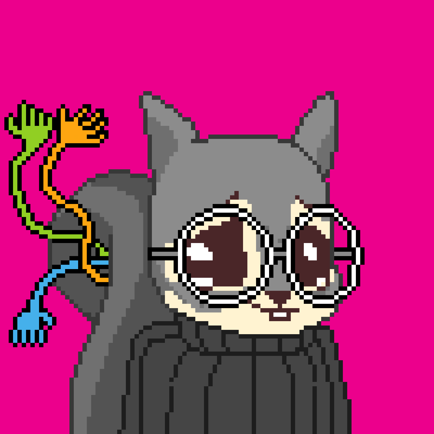 Pixel Squirrels #4637 NFT on Algorand