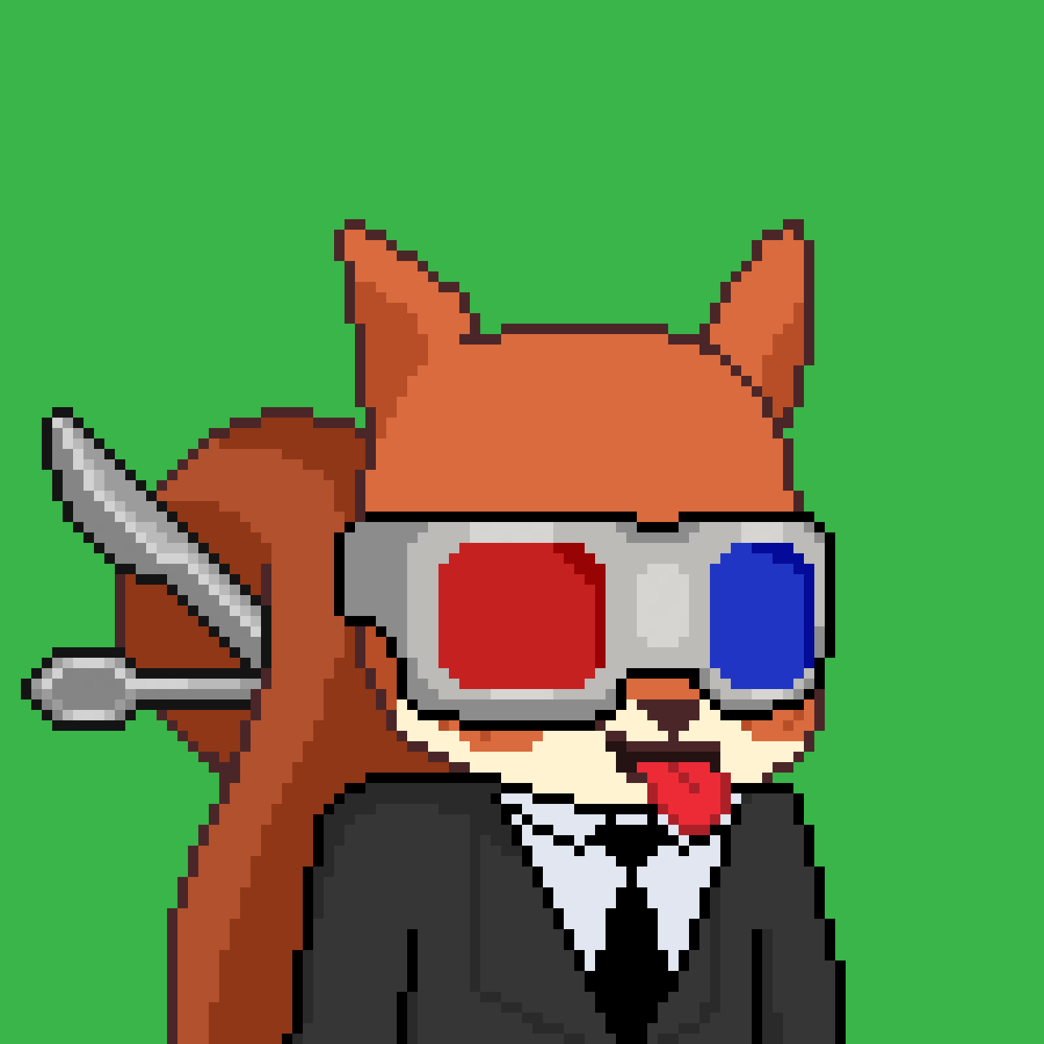 Pixel Squirrels #464 NFT on Algorand