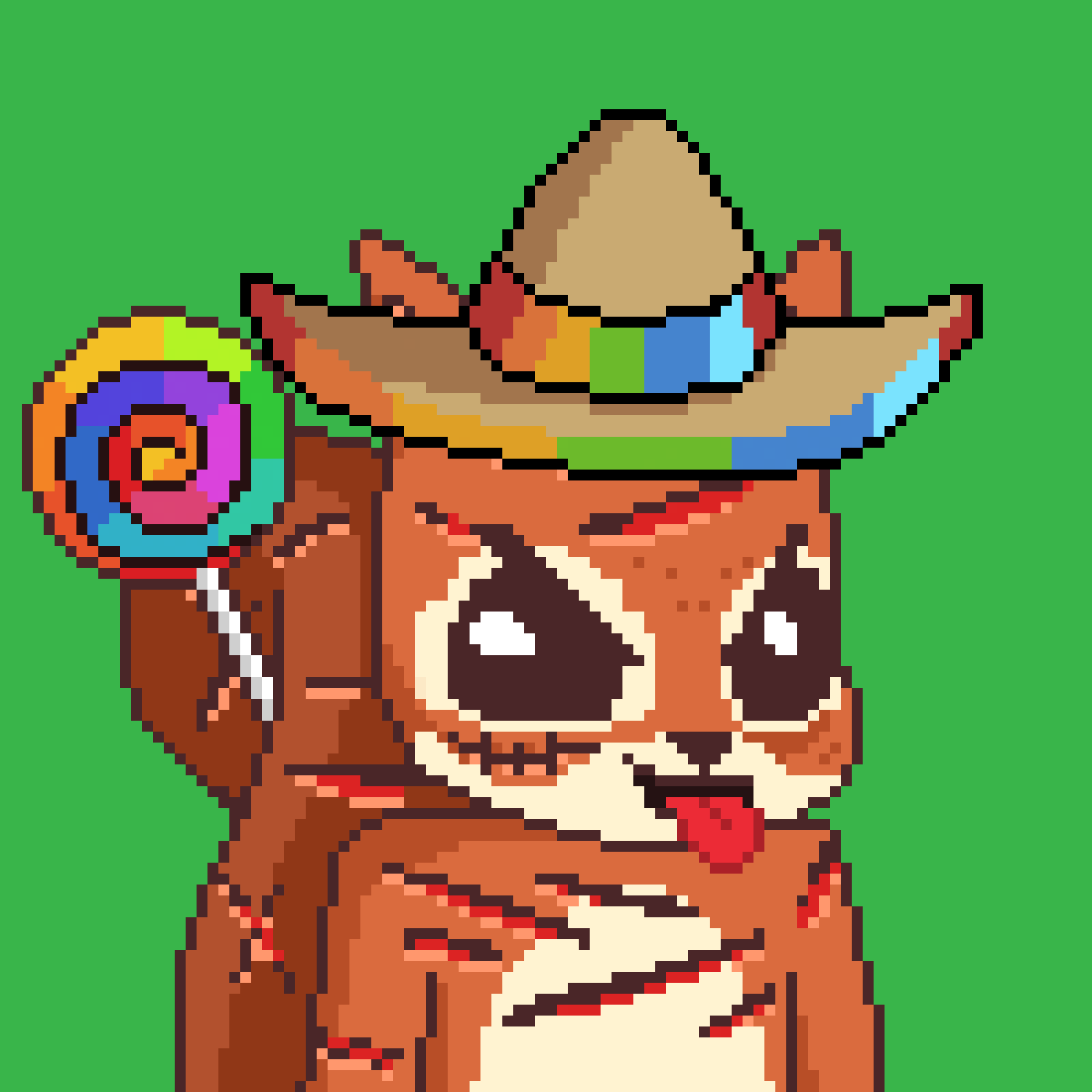 Pixel Squirrels #4643 NFT on Algorand