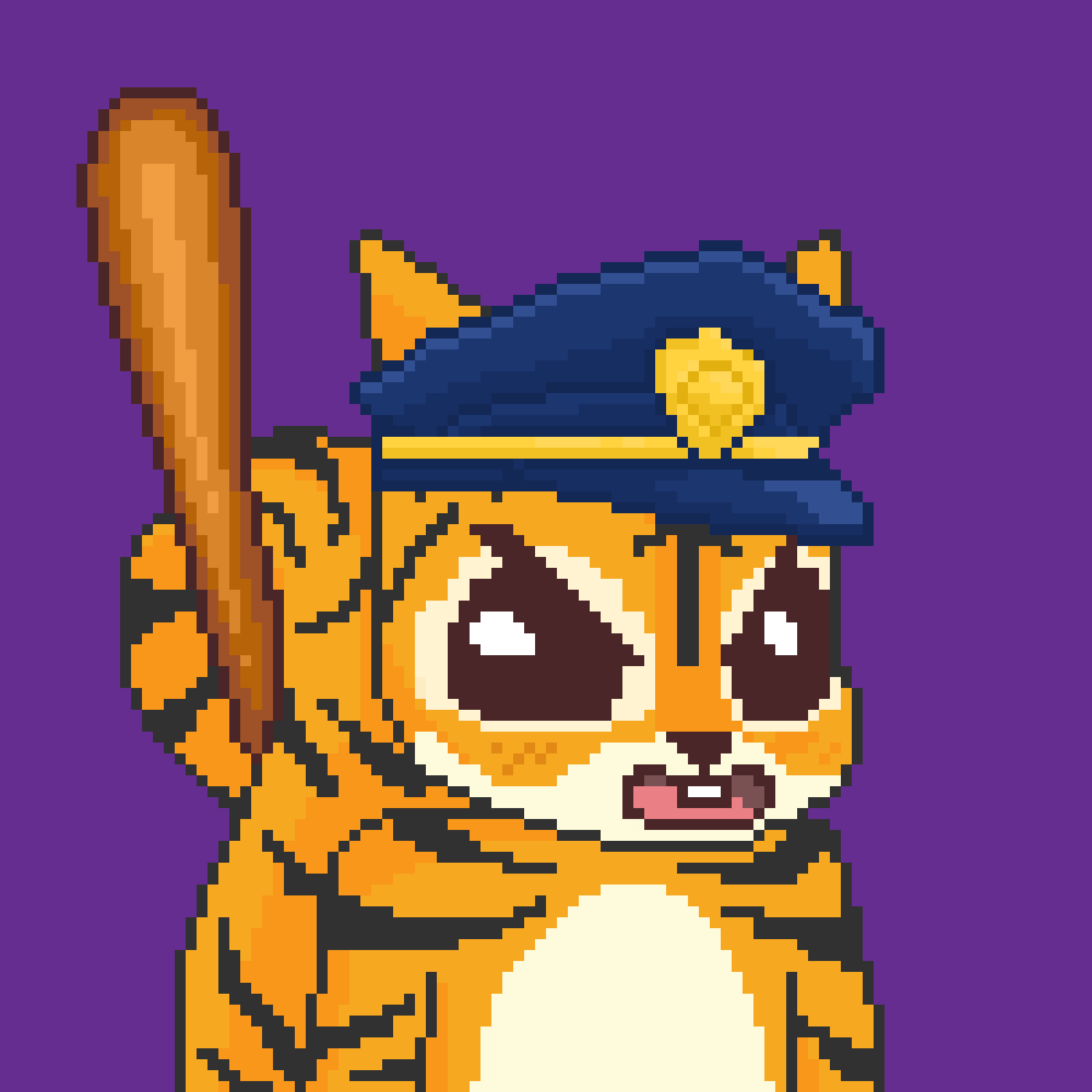 Pixel Squirrels #4658 NFT on Algorand