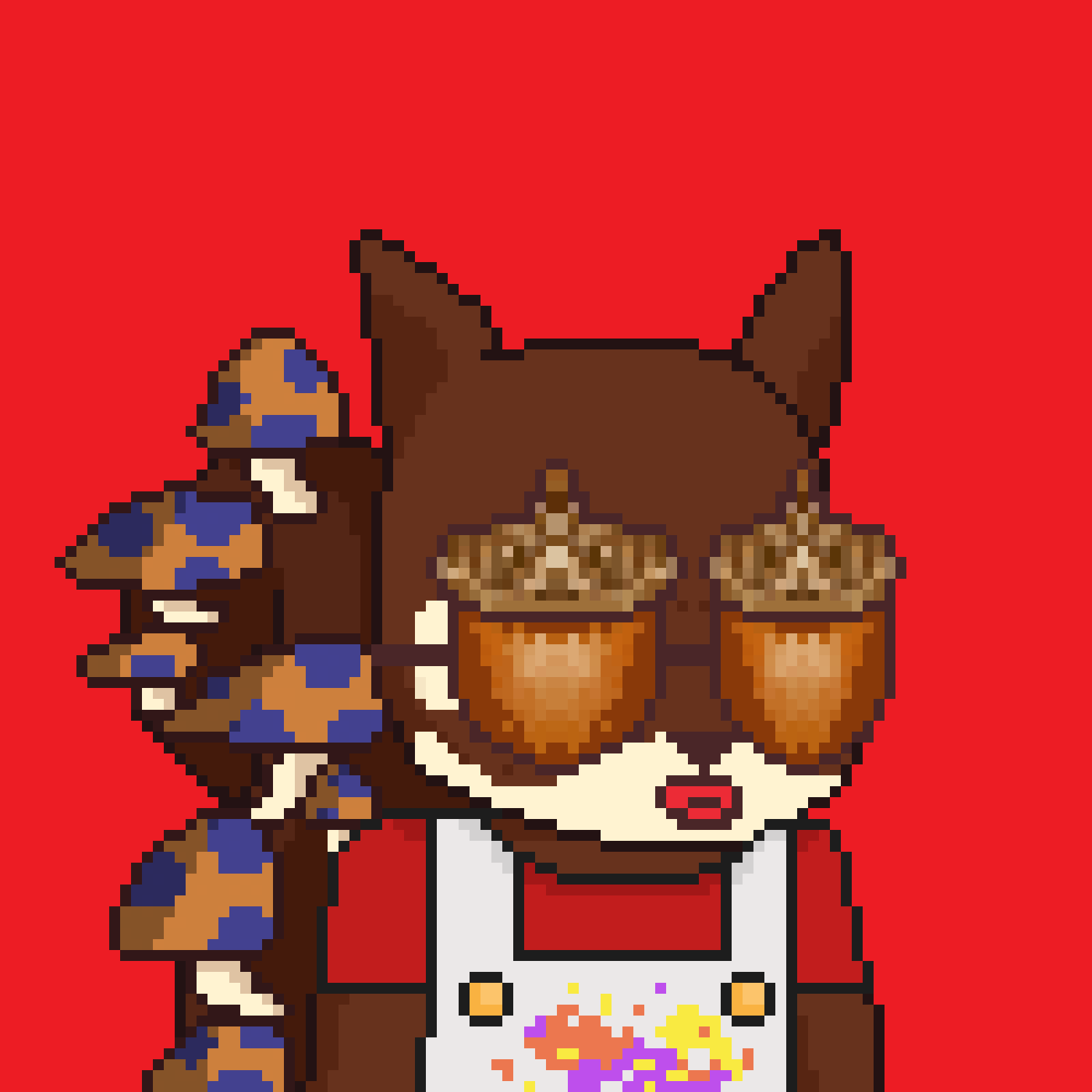 Pixel Squirrels #4662 NFT on Algorand